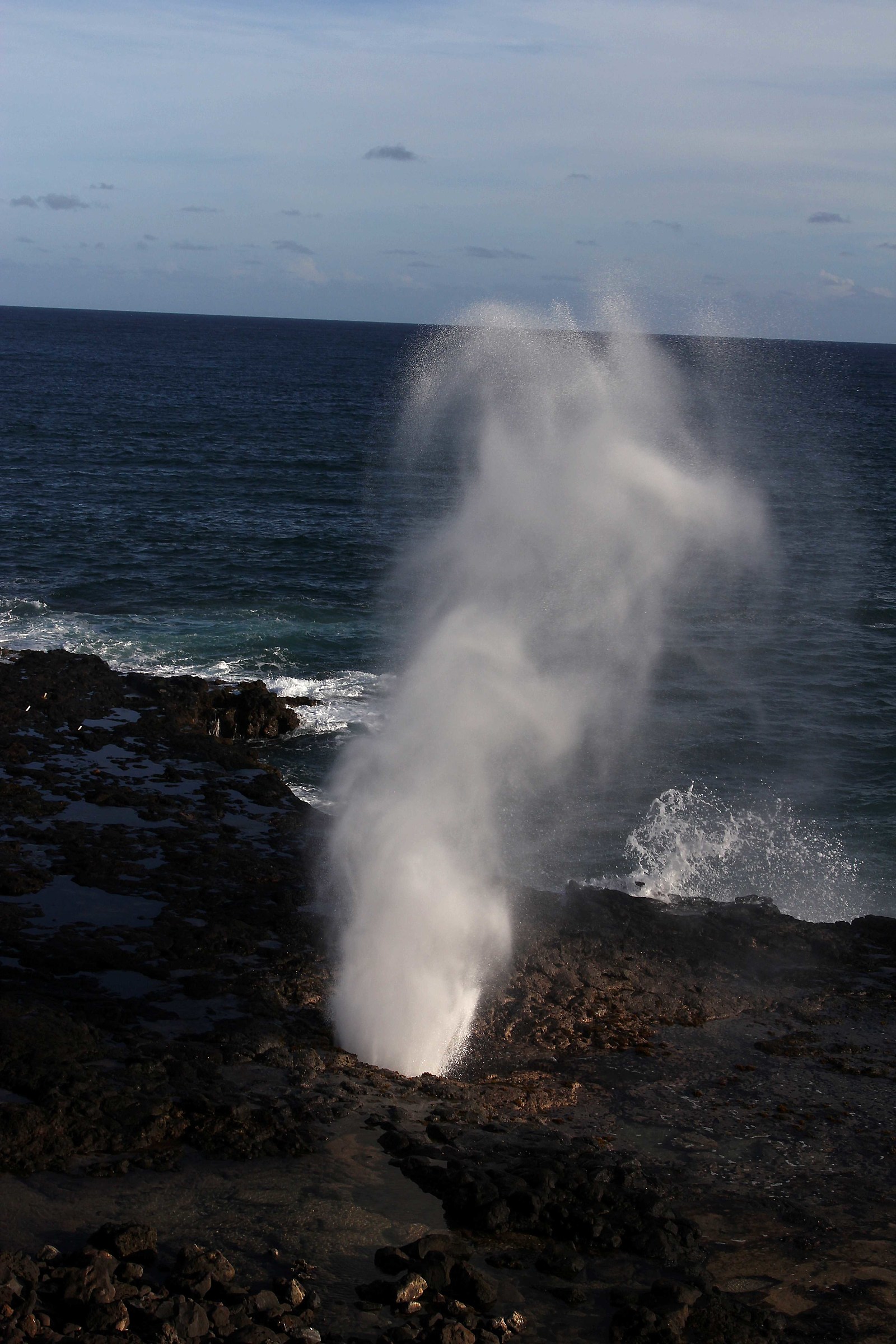 foro di colpo, Kauai, Ciao