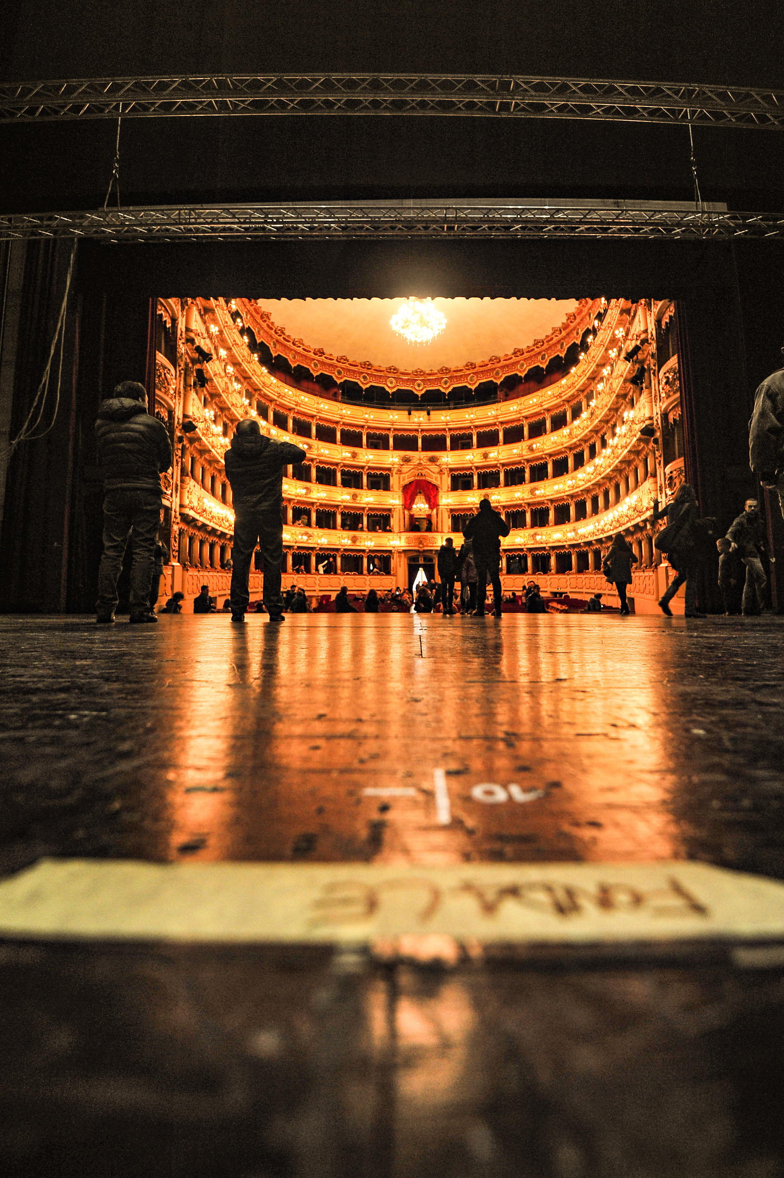 Behind the scenes TEATRO Ponchielli CREMONA
