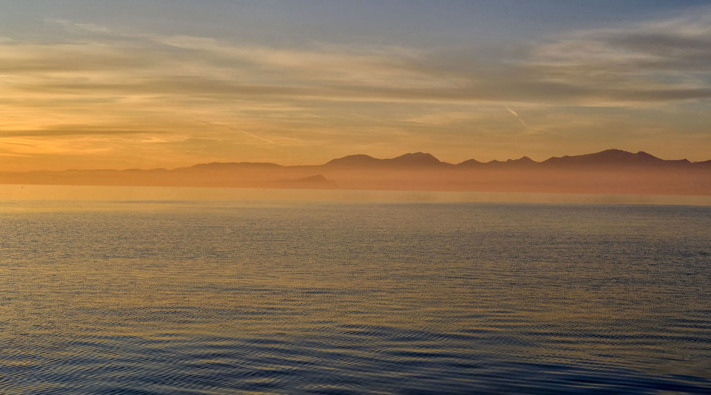 Sunset on Lake Garda