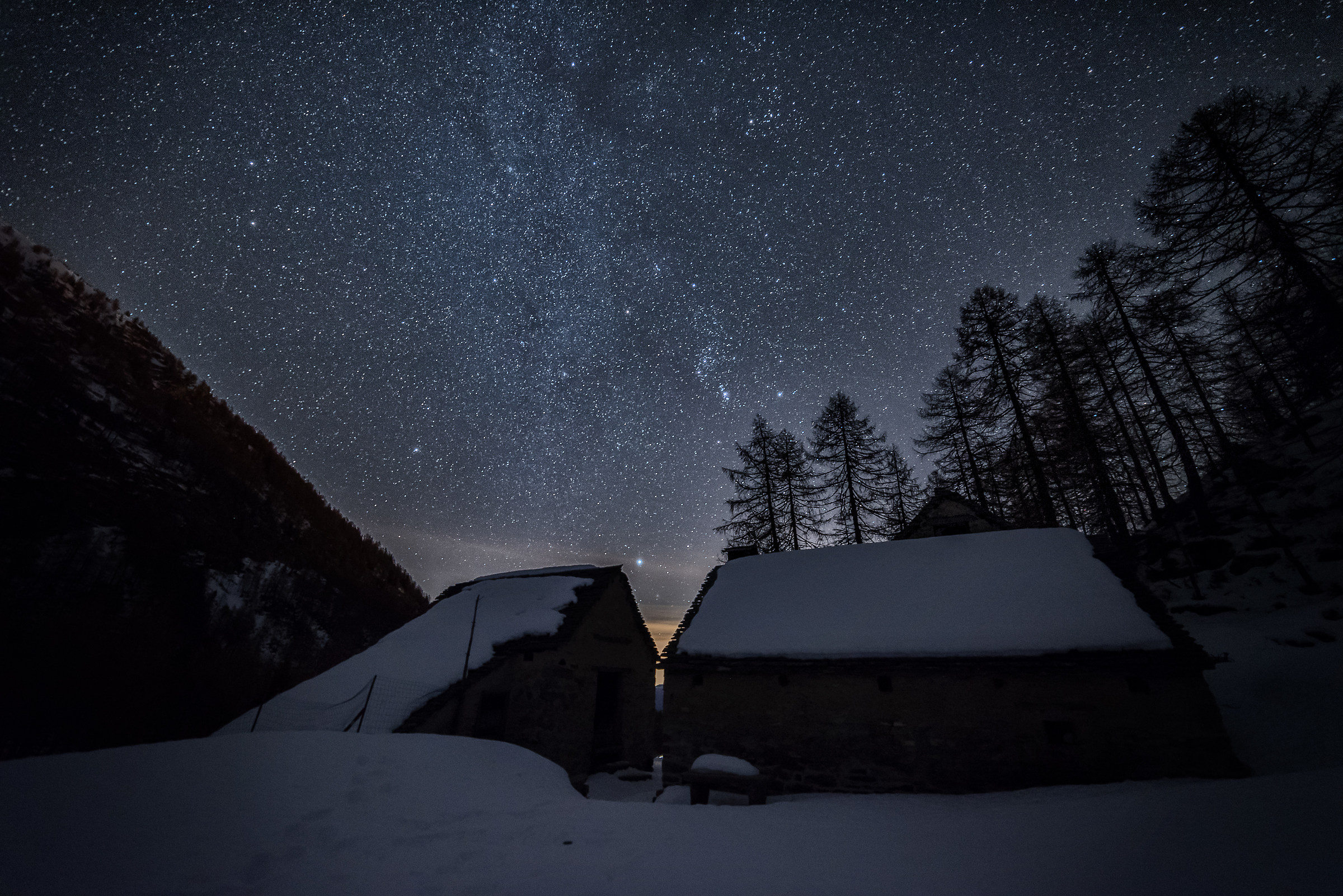 Walking in the night