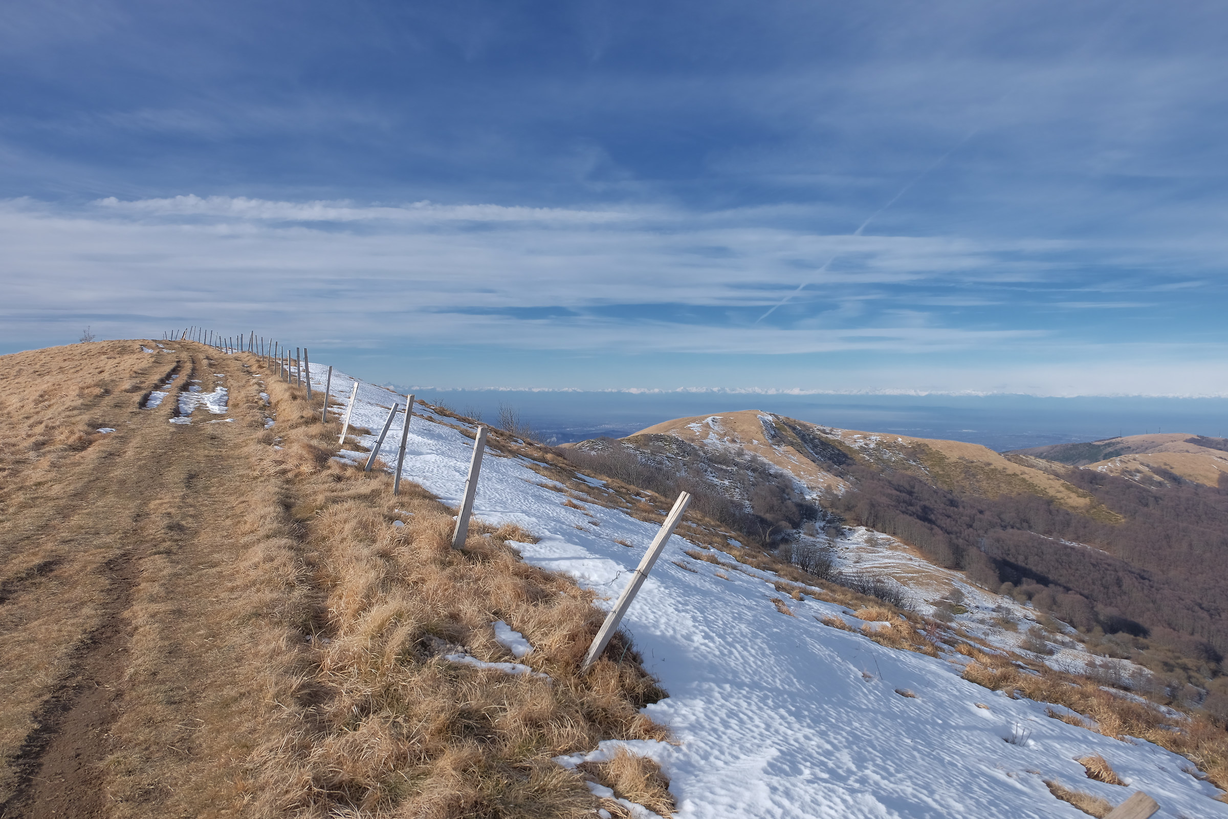 In the ridge on Mount Ebro