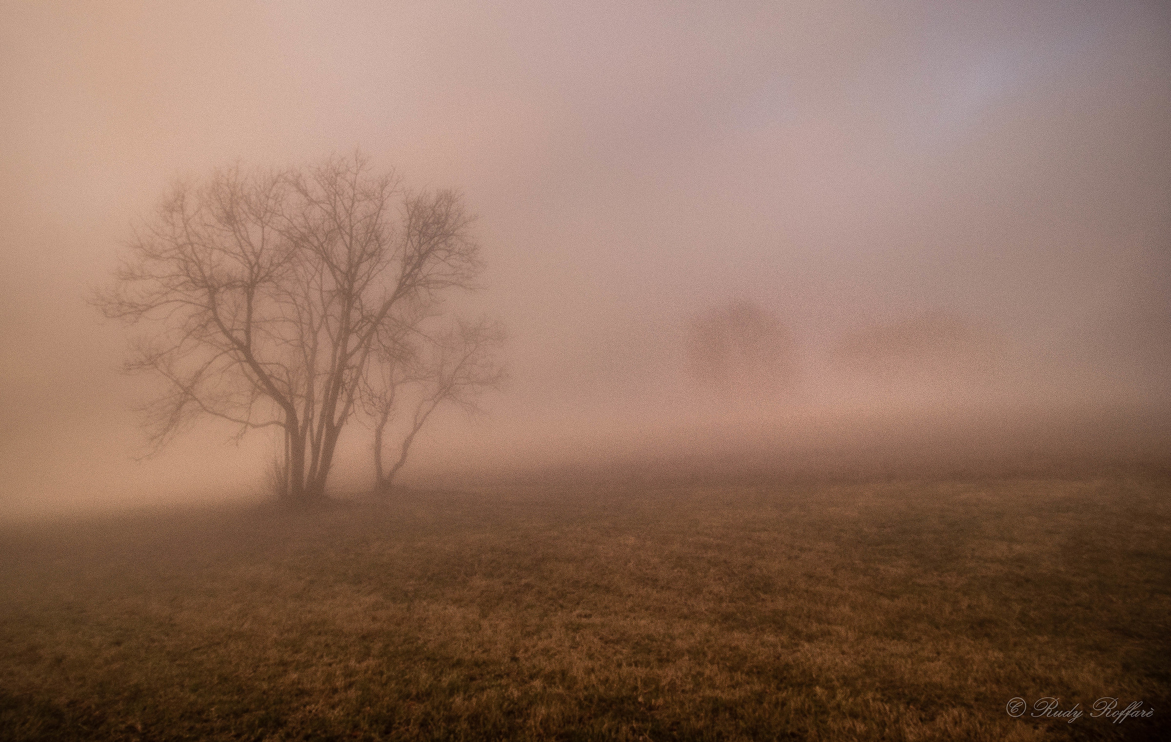 nebbia nelle prealpi bellunesi