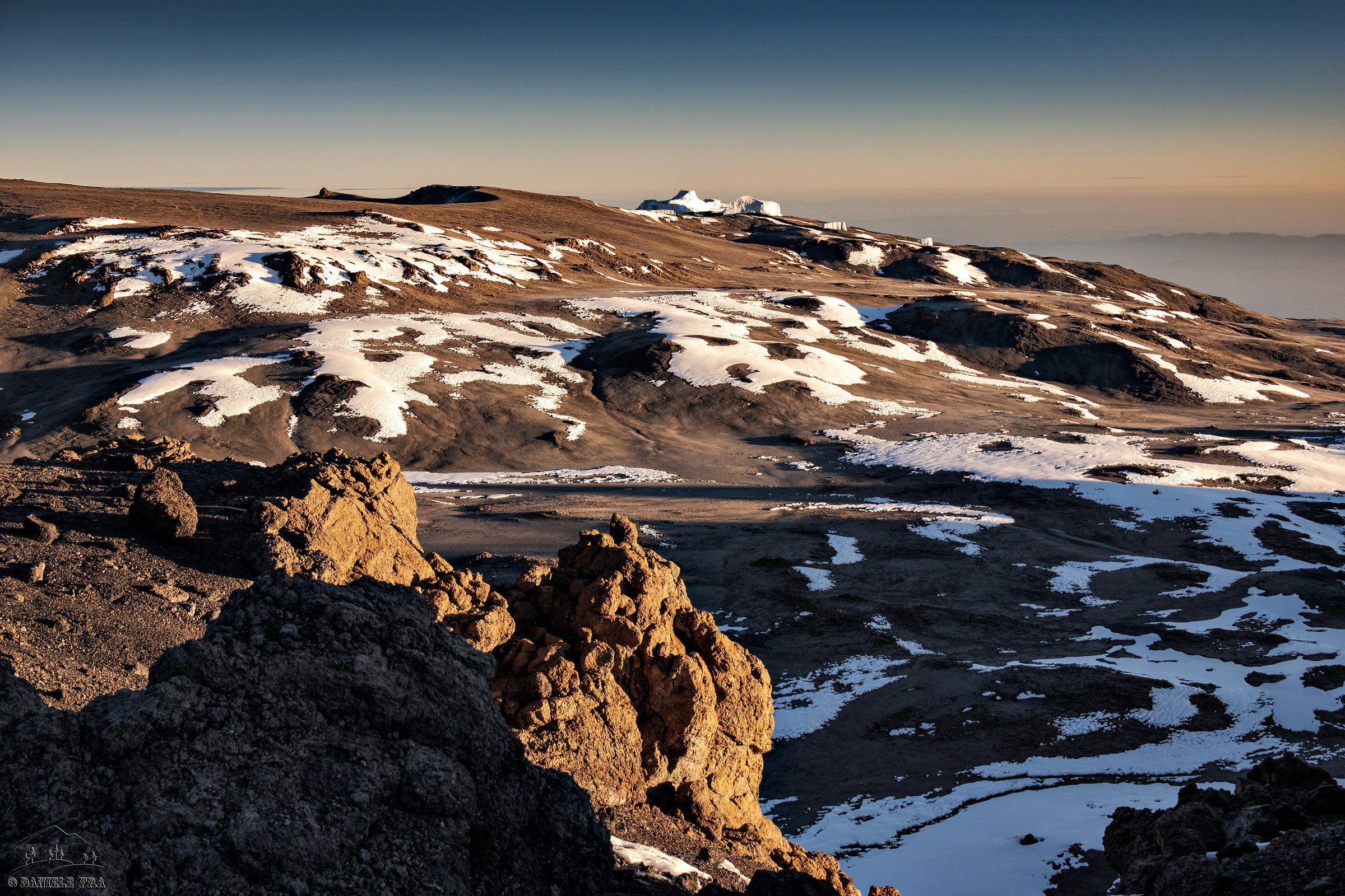 Kilimanjaro crater