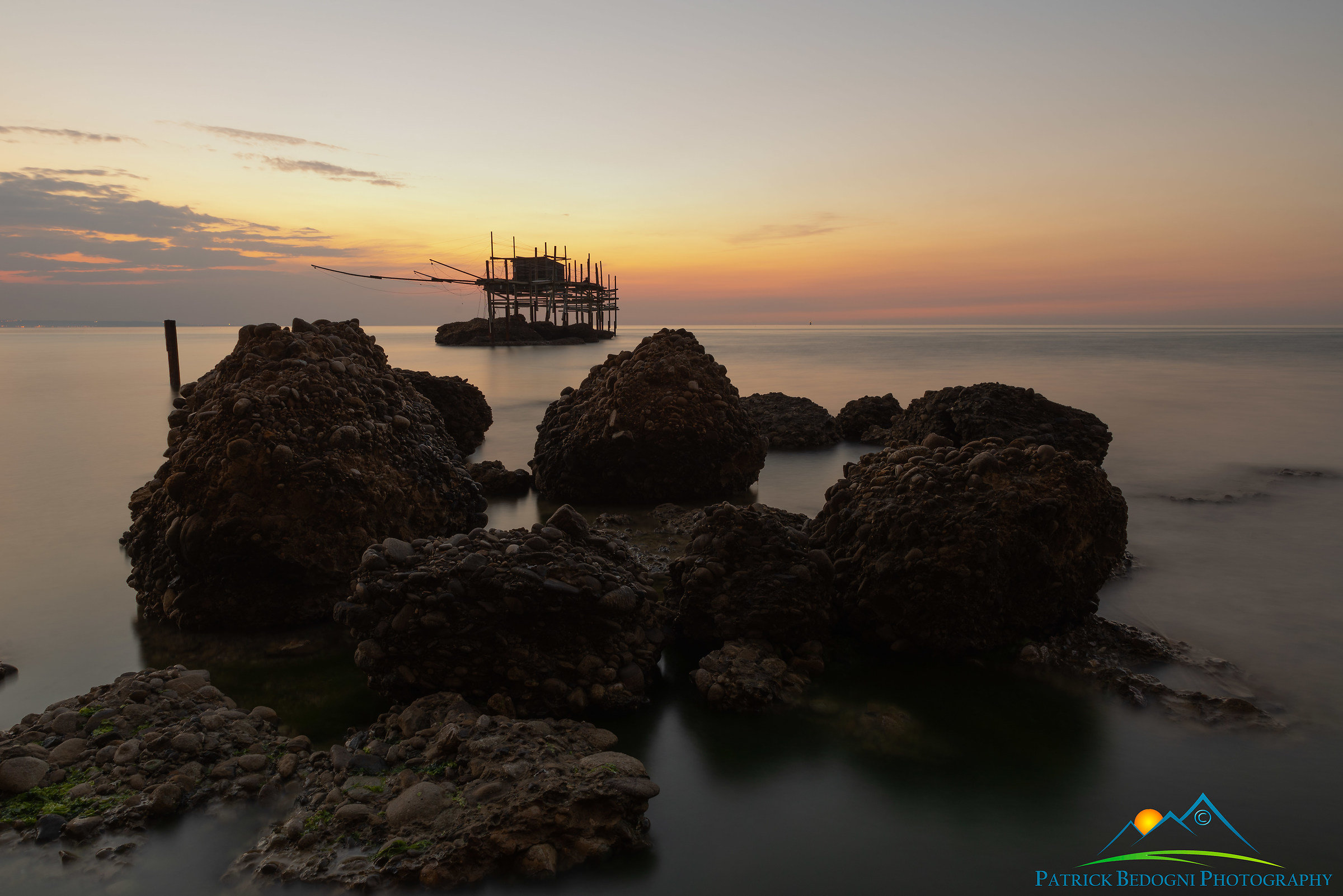 Coast of Trabocchi-sunset