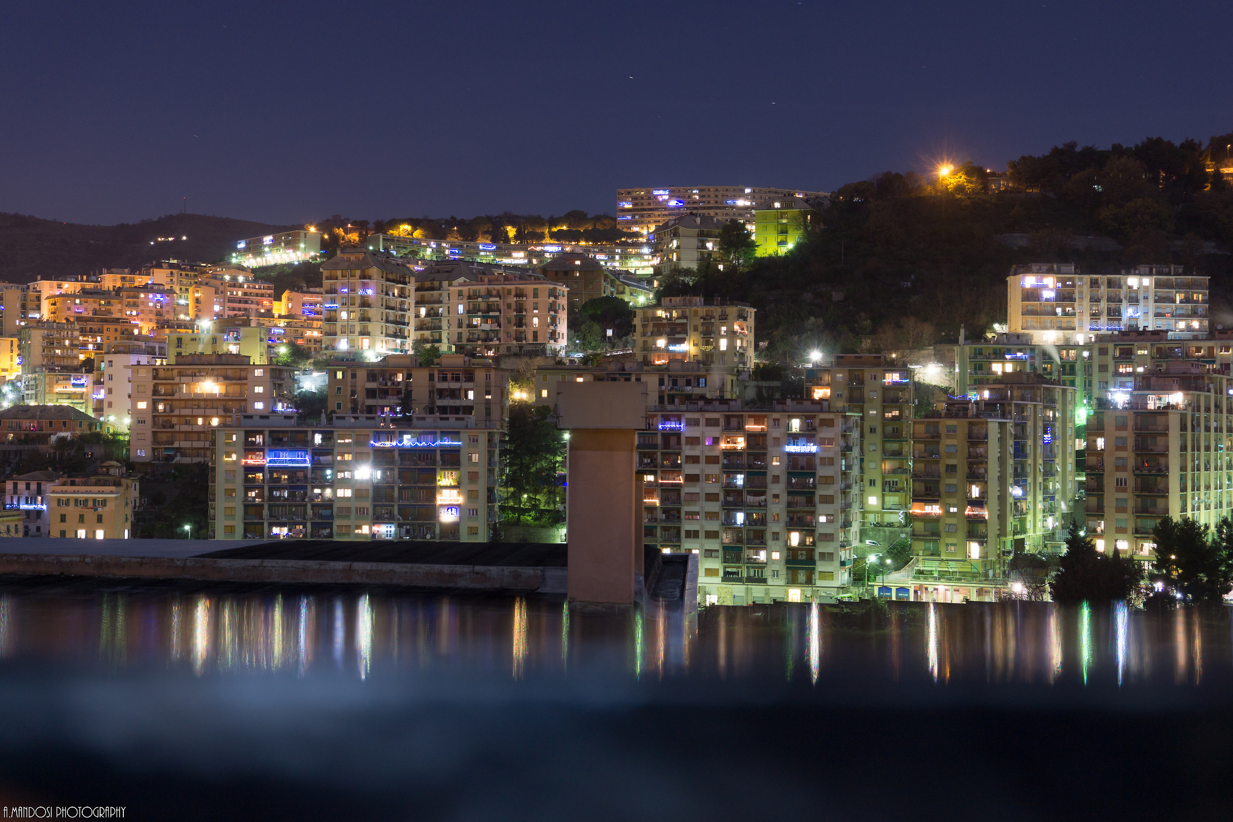 Glimpse of Genoa Hilly