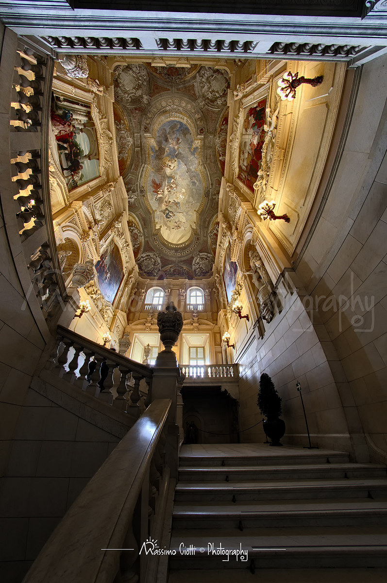 Scalone d'onore di Palazzo Reale - Torino (Italy)