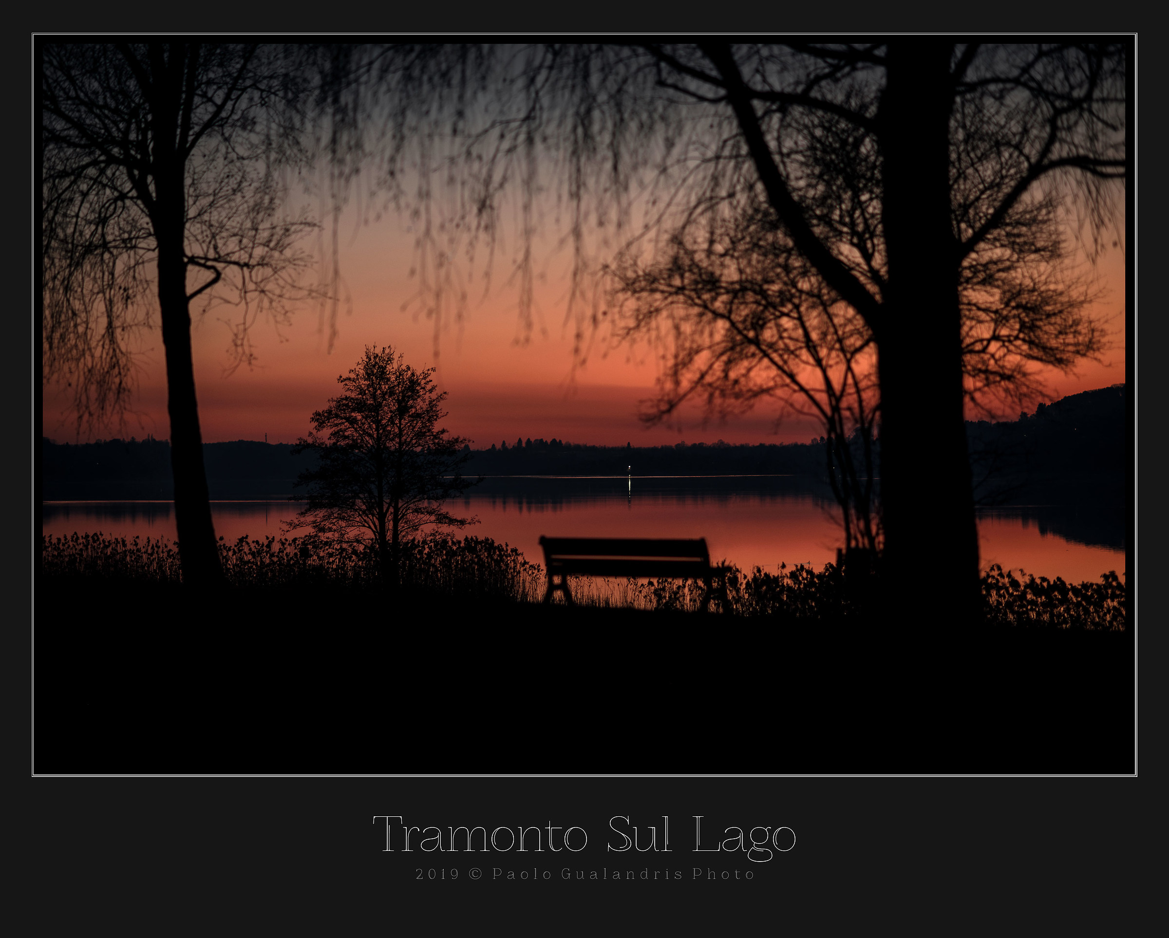 Tramonto Sul Lago