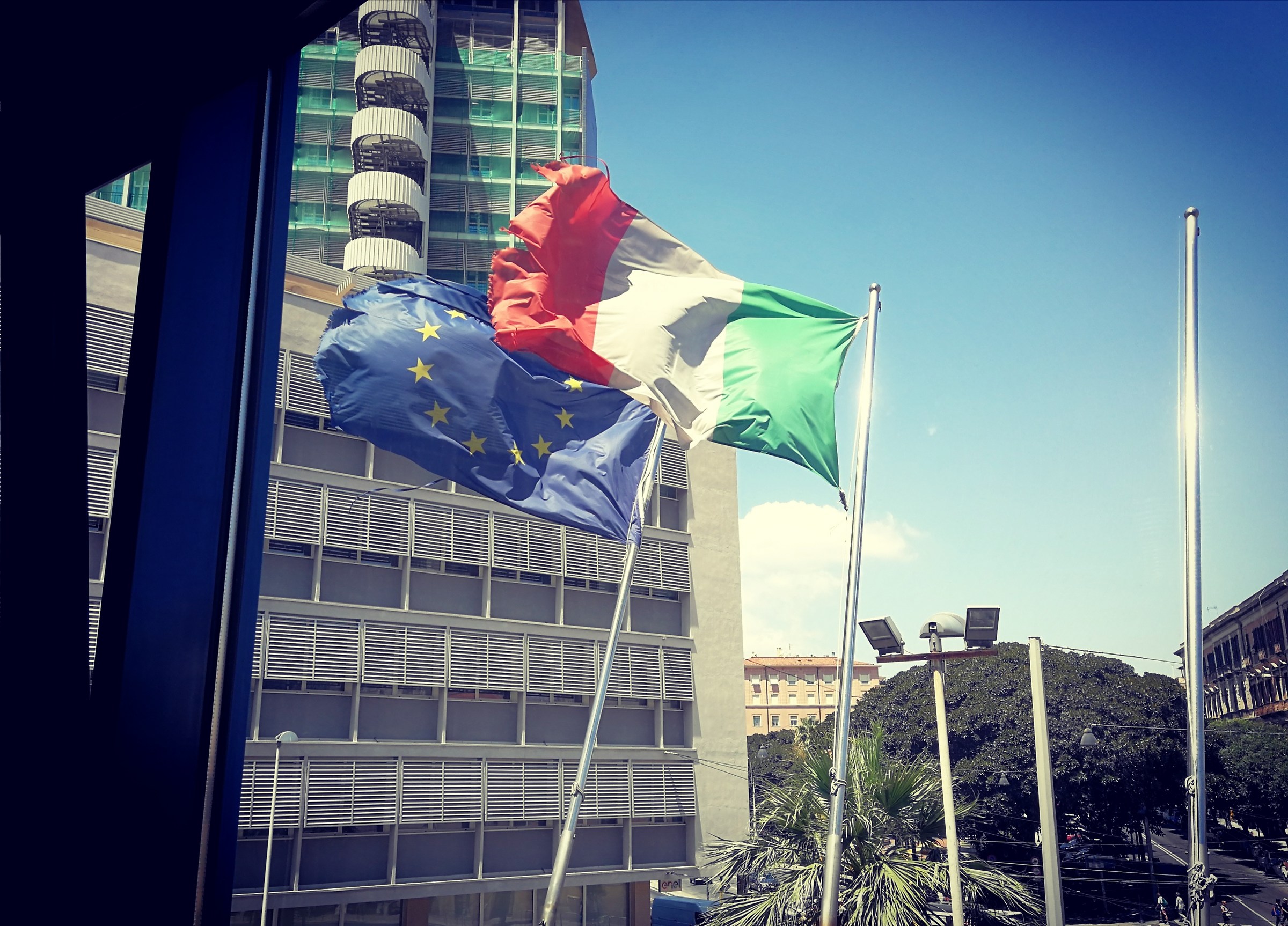 View from the desk...