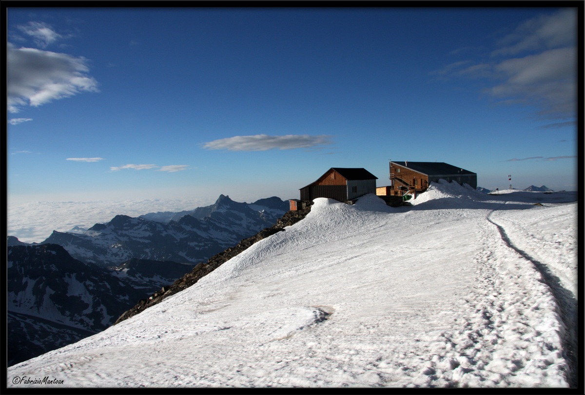 Monte Rosa, rifugio Quintino Sella