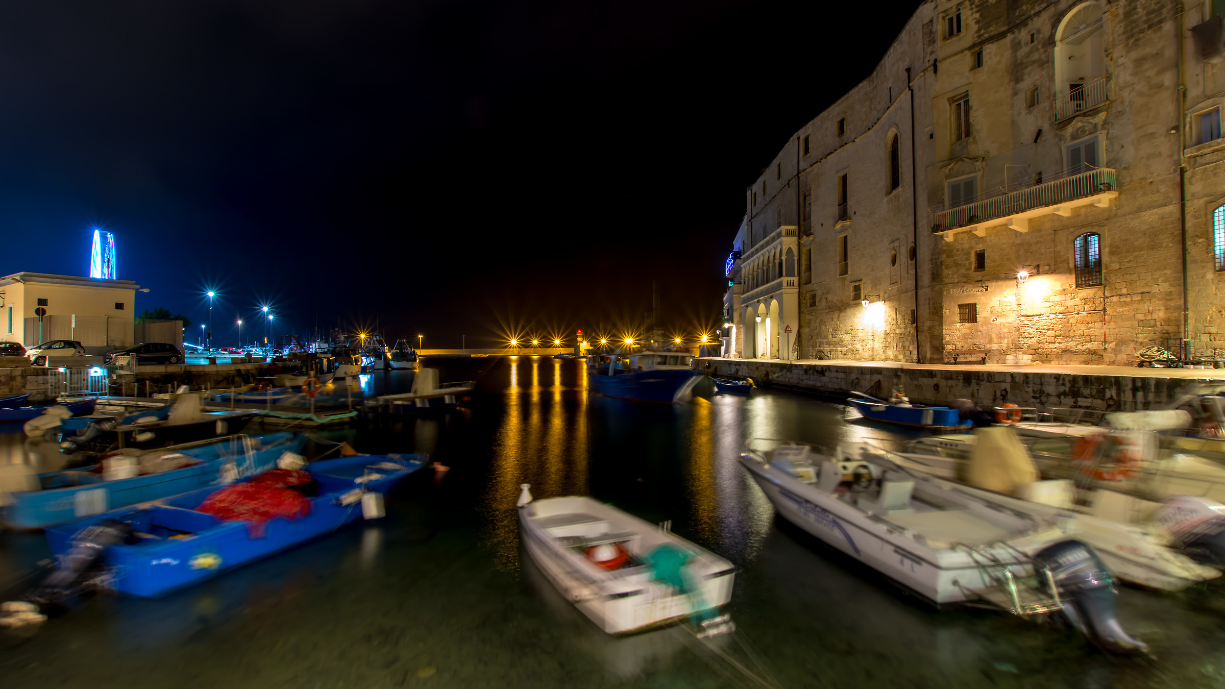 Monopoly in winter, marina and Old Town