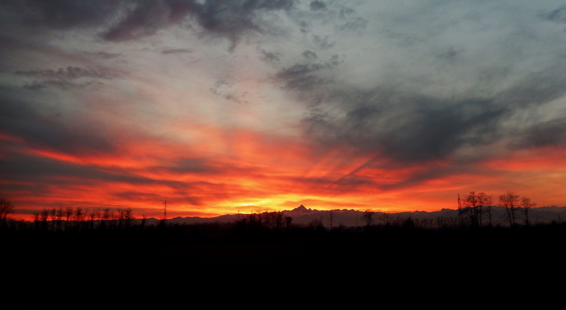 The timeless beauty of the sunset...