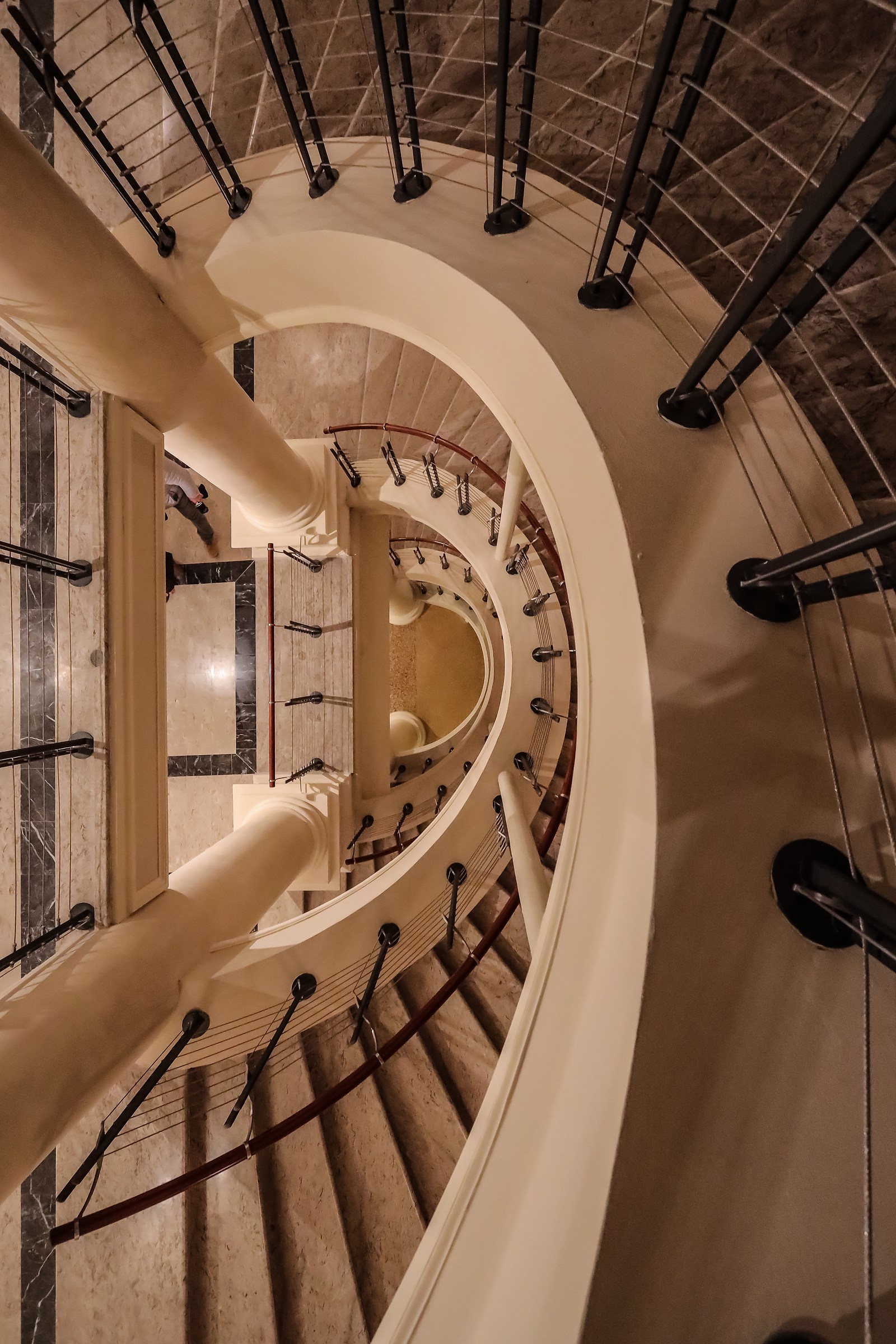 Rimini Teatro Galli, stairs.