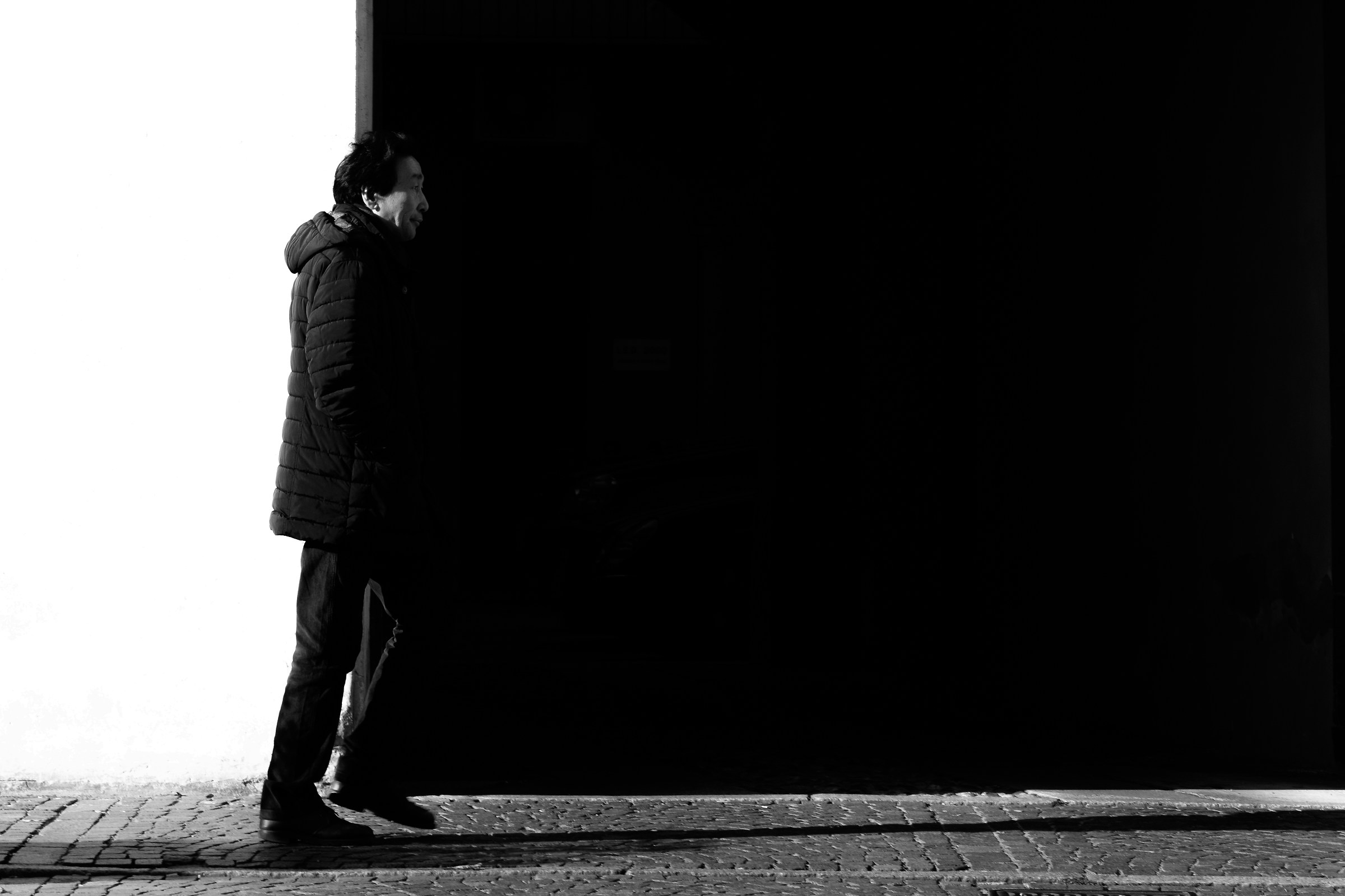 Passeggiando tra il bianco e nero