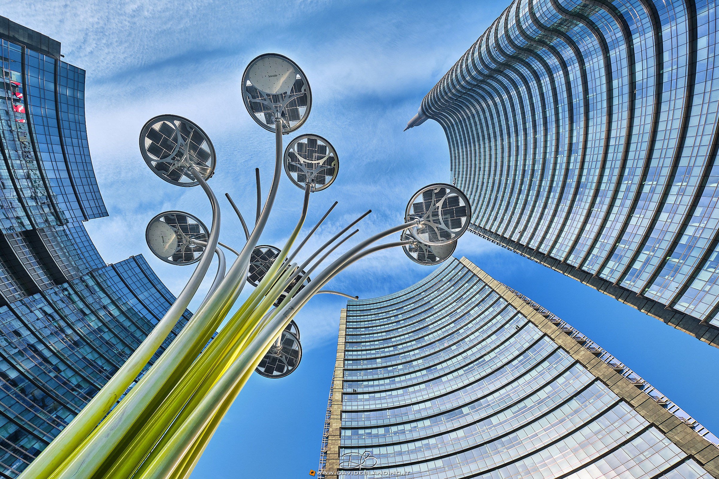 Strane inflorescenze a Milano