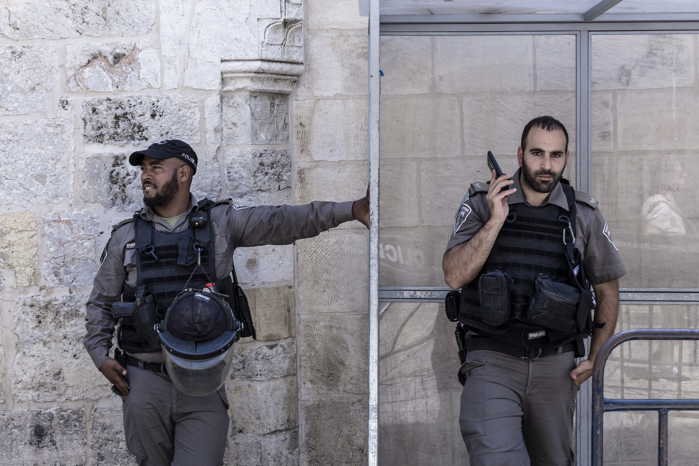 JERUSALEM-Point High level guard