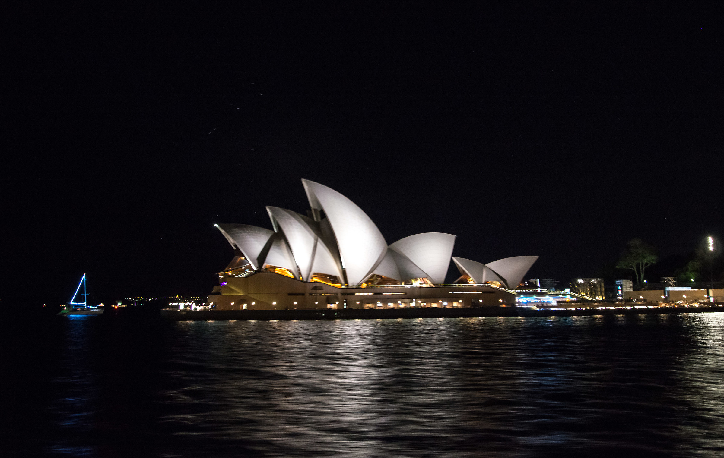Opera House by night