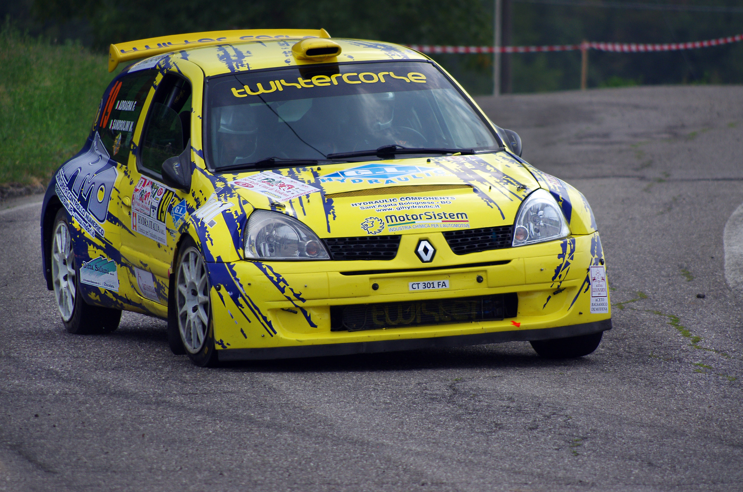 39 ° Rally Città di Modena-Clio S1600 Gr. A