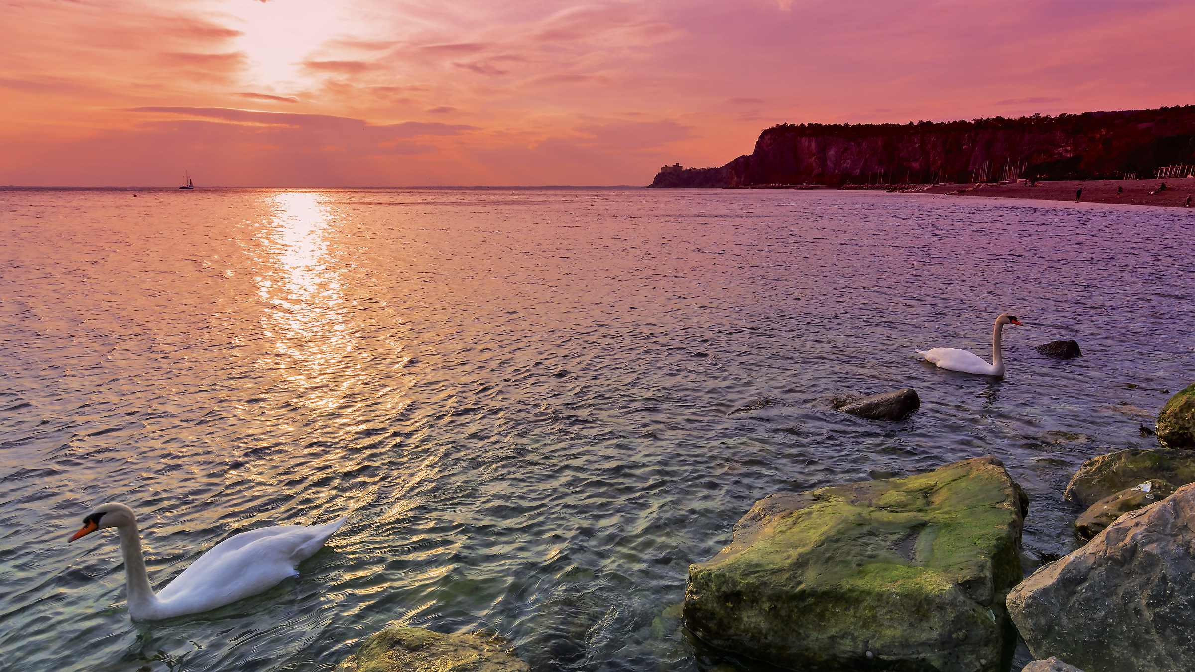 Golden hour Porto Piccolo Duino (Ts)