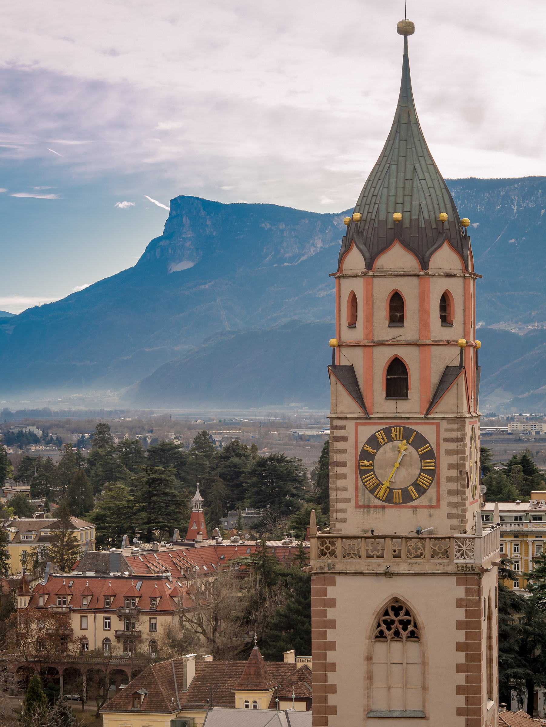 Merano... a little beyond the fog