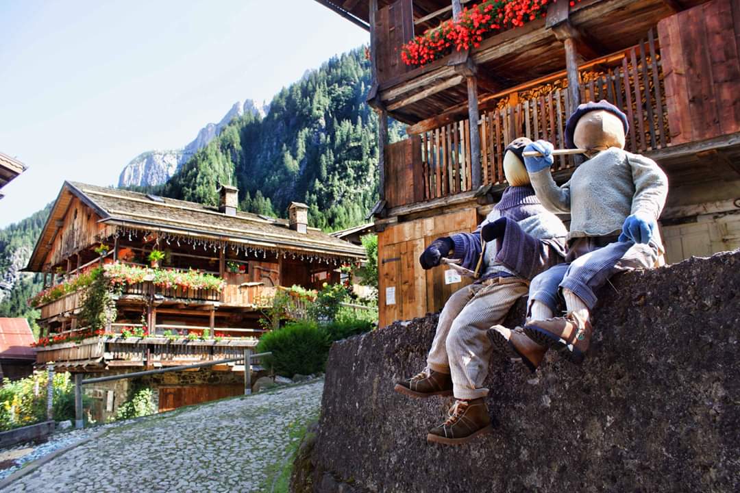 The atmosphere of the village of Sottoguda