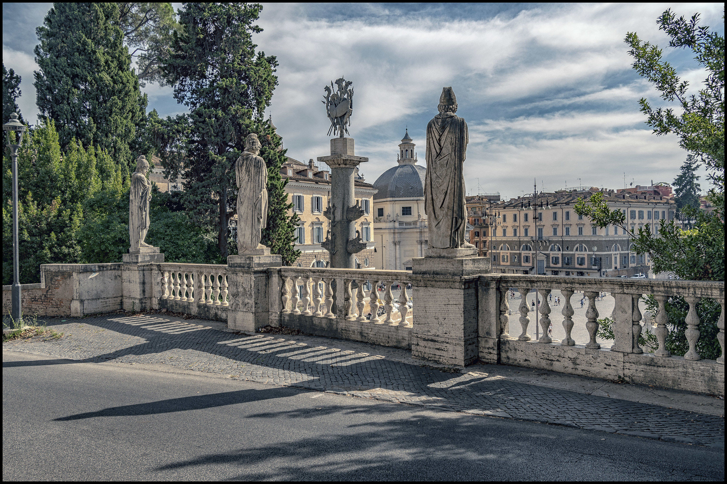 Piazza del Popolo View