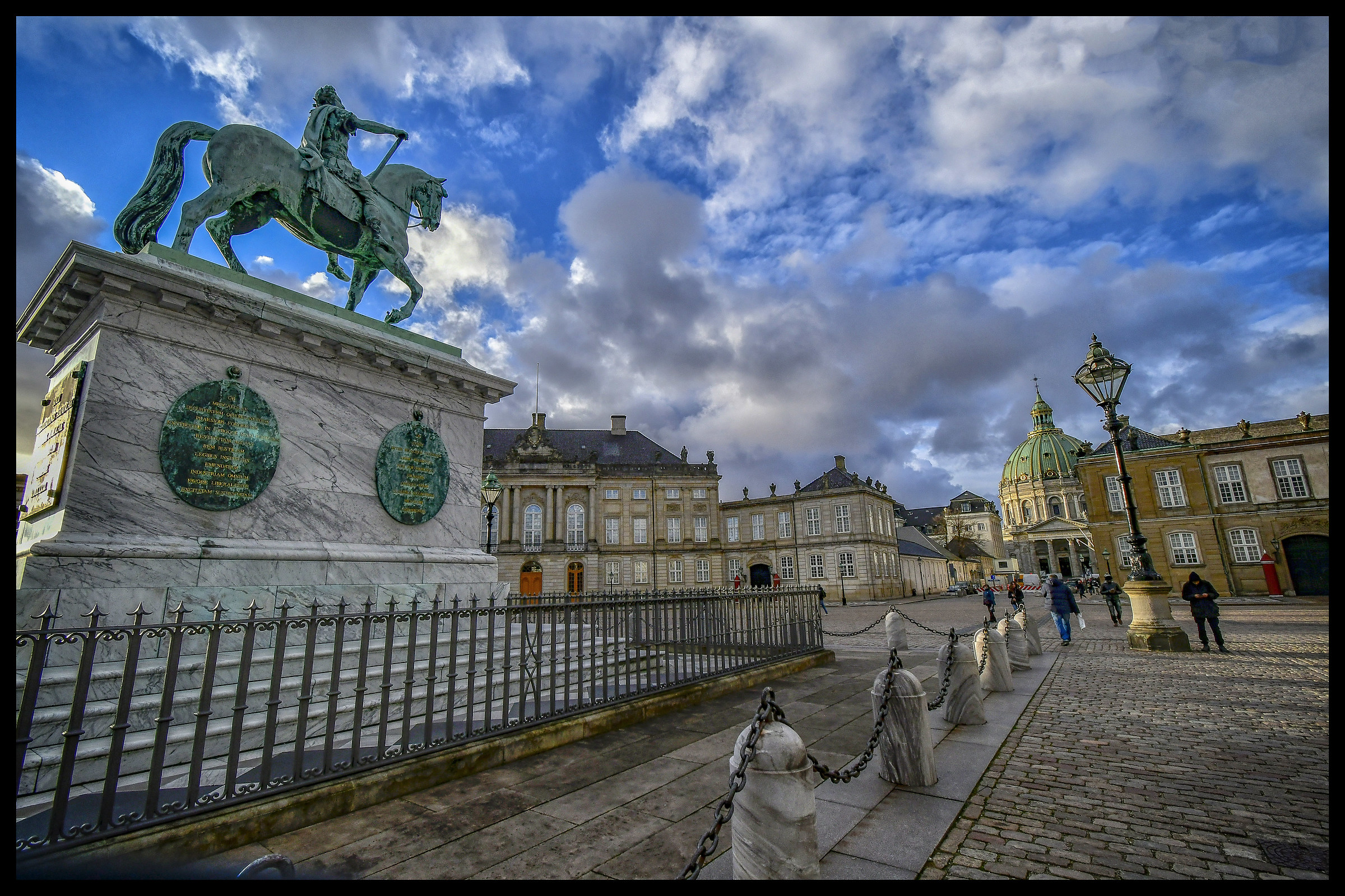 Palazzo reale di Copenaghen, l'Amalienborg