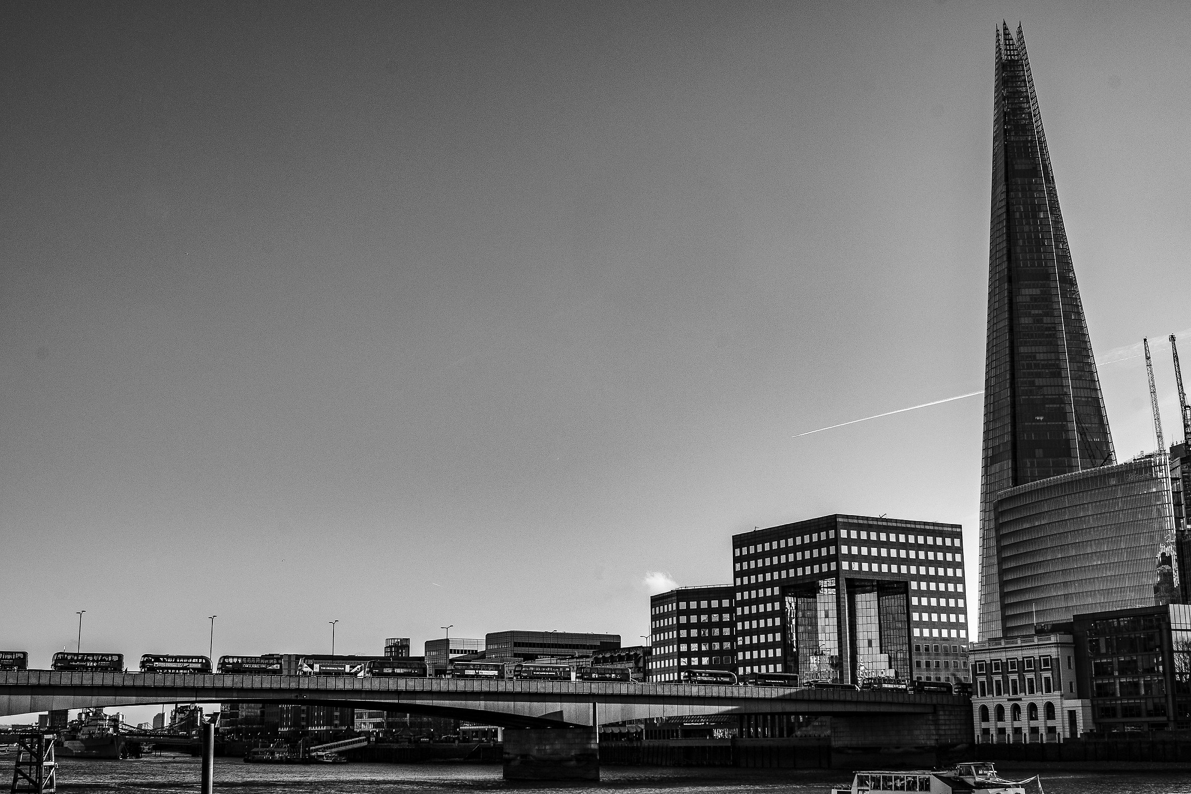 Bus Line on the Bridge