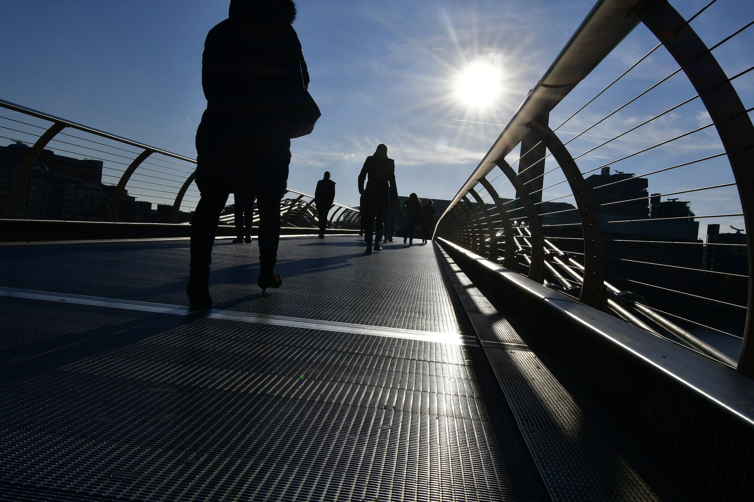 Shadows on the Bridge