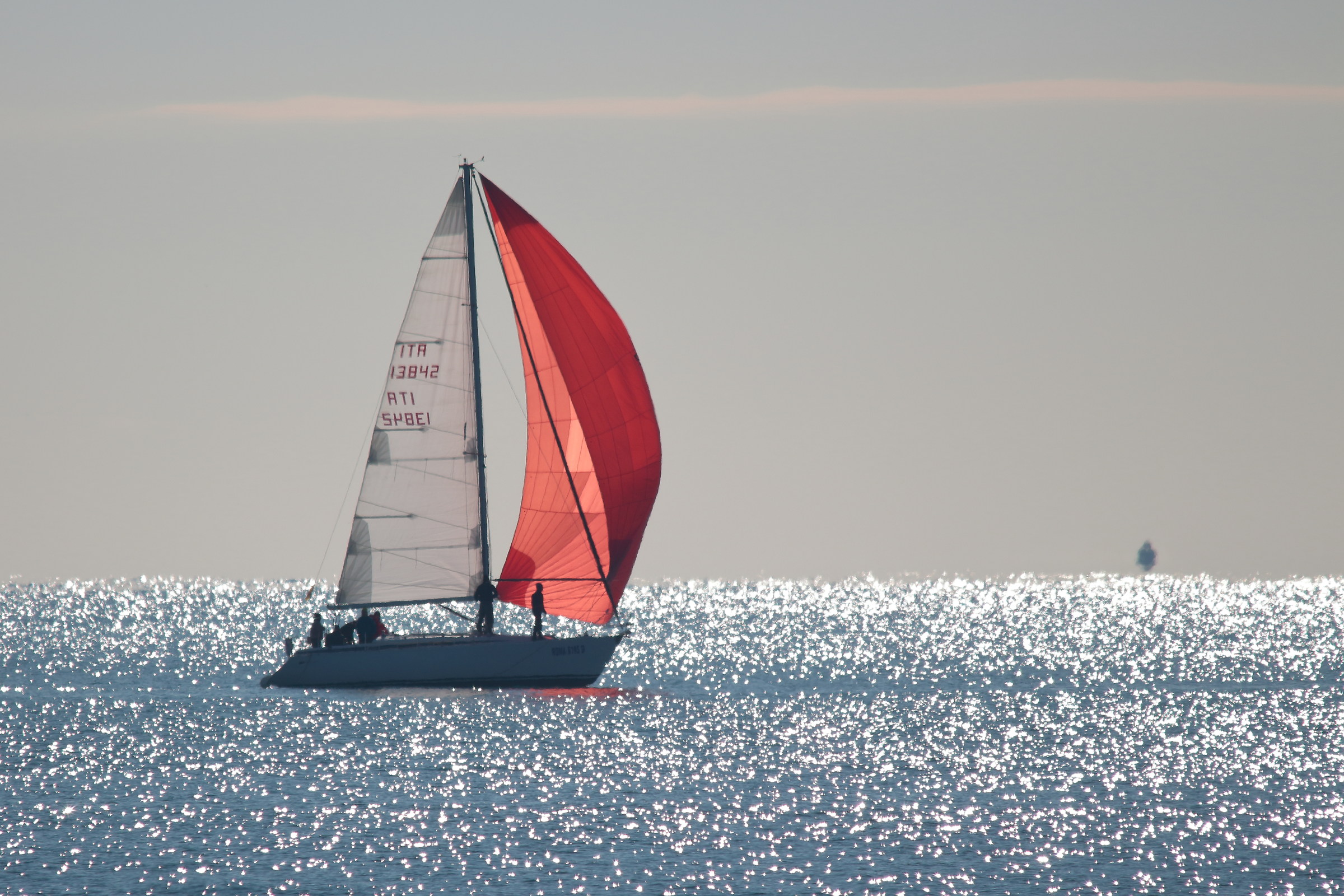 Sails on the Sea 1