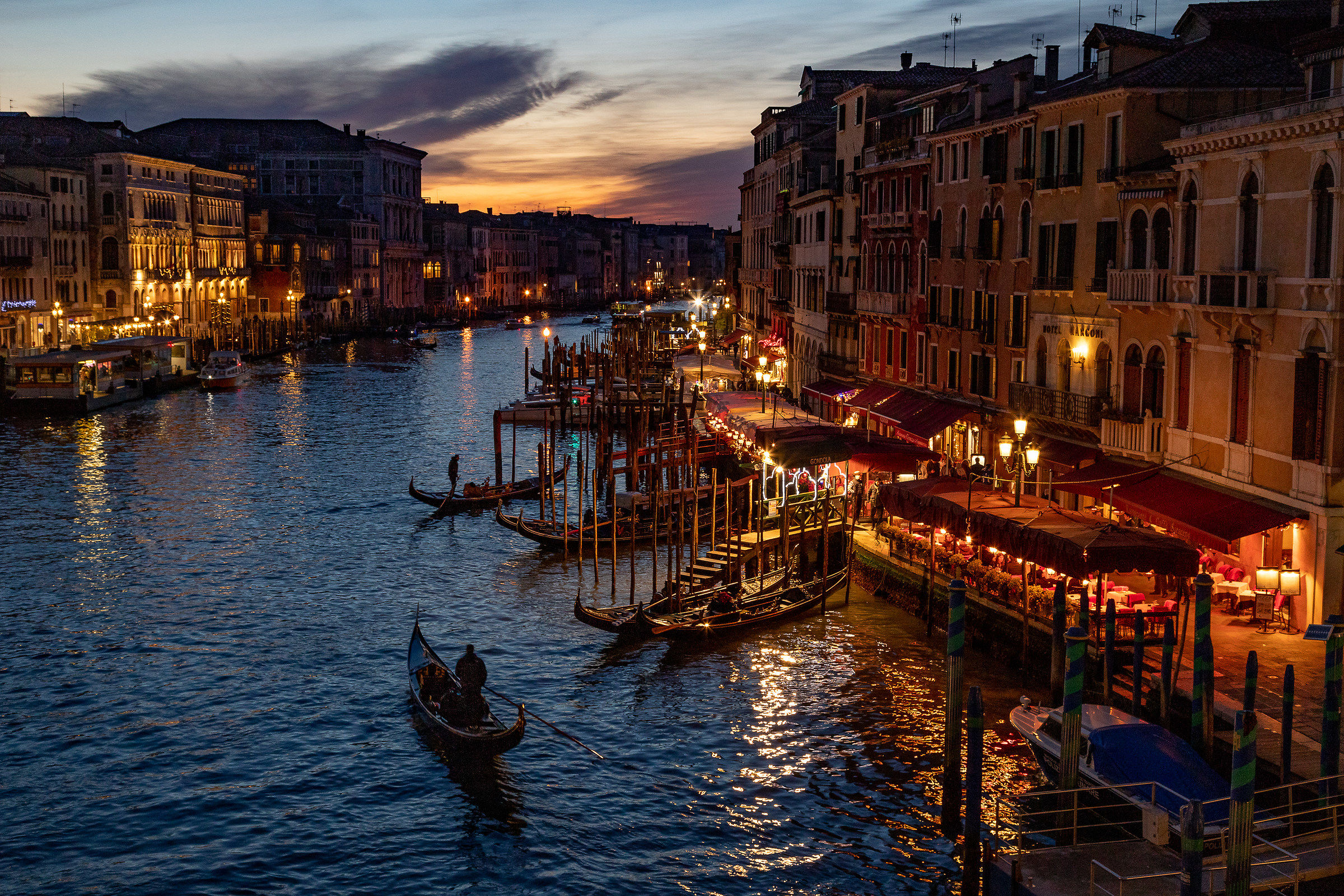 From the Rialto Bridge