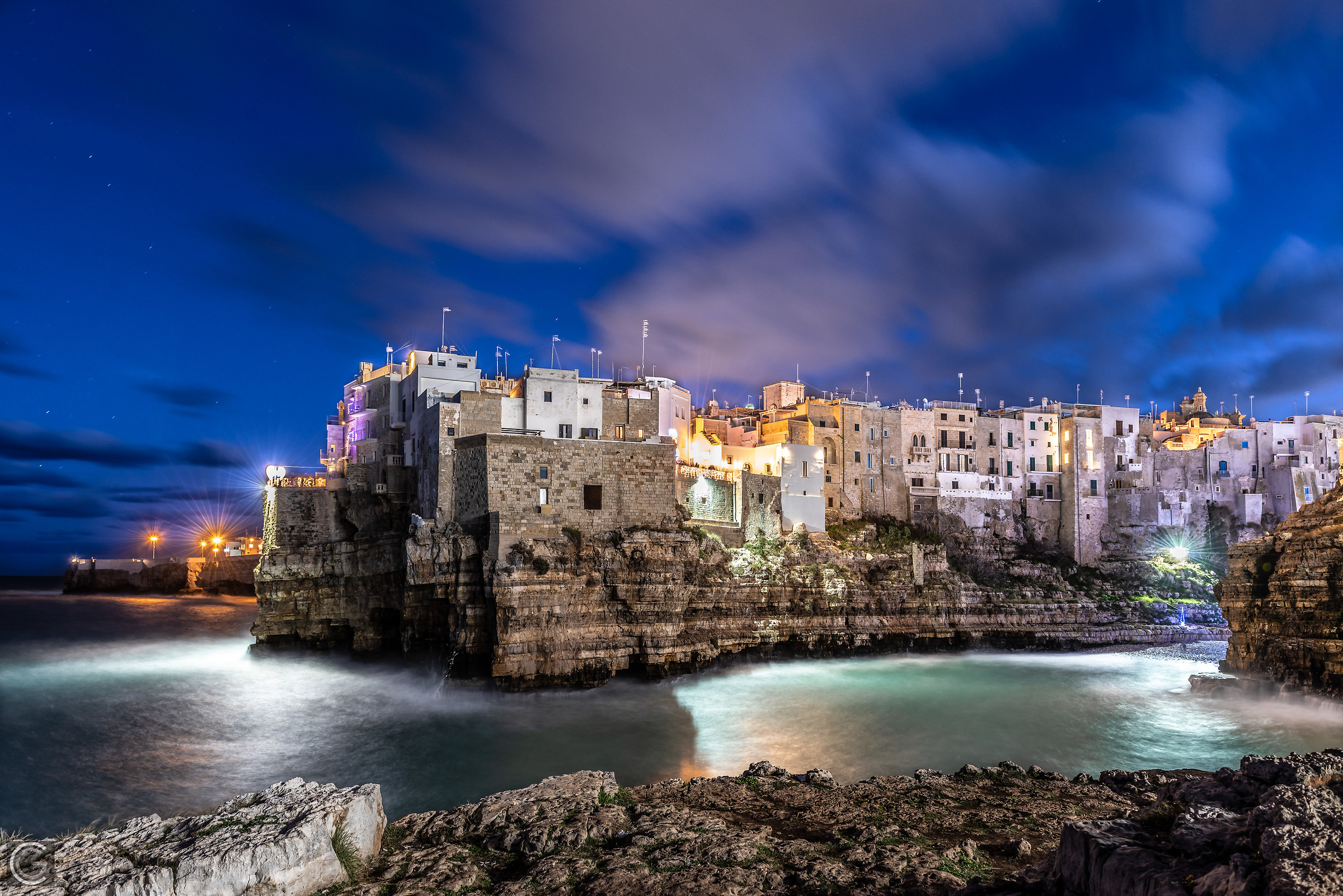 Blue Hour in Polignano