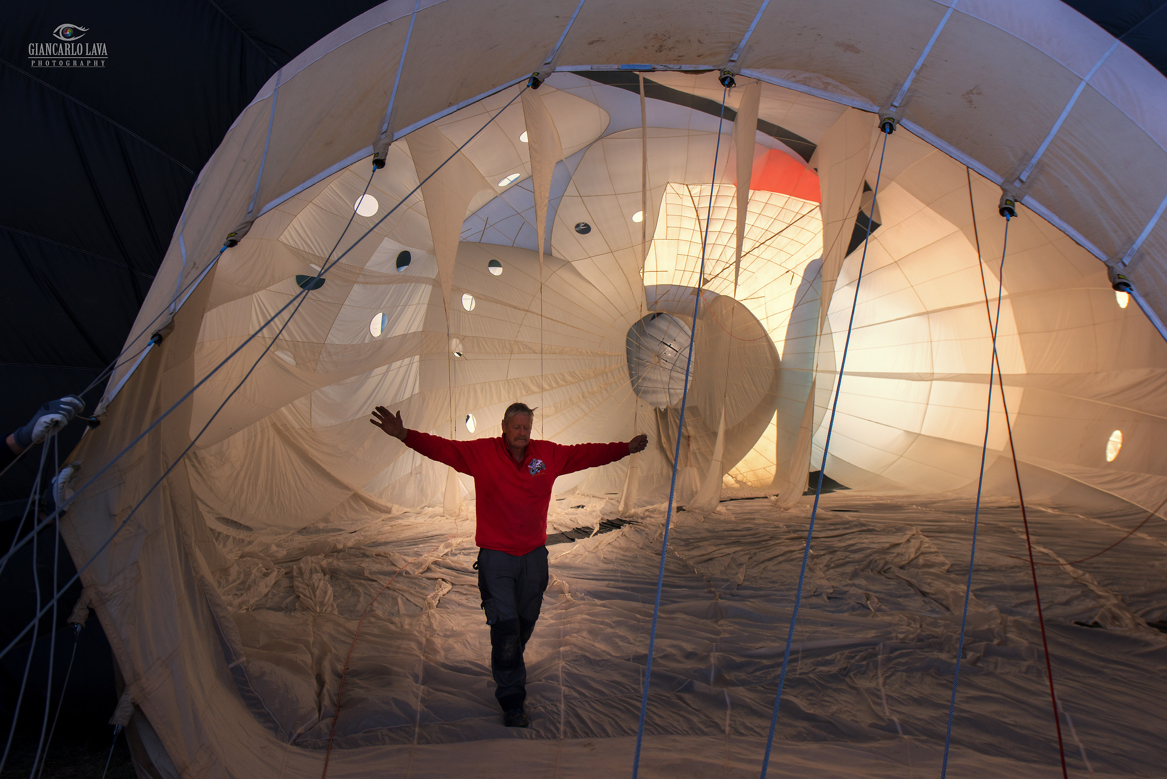 Nel cuore della mongolfiera