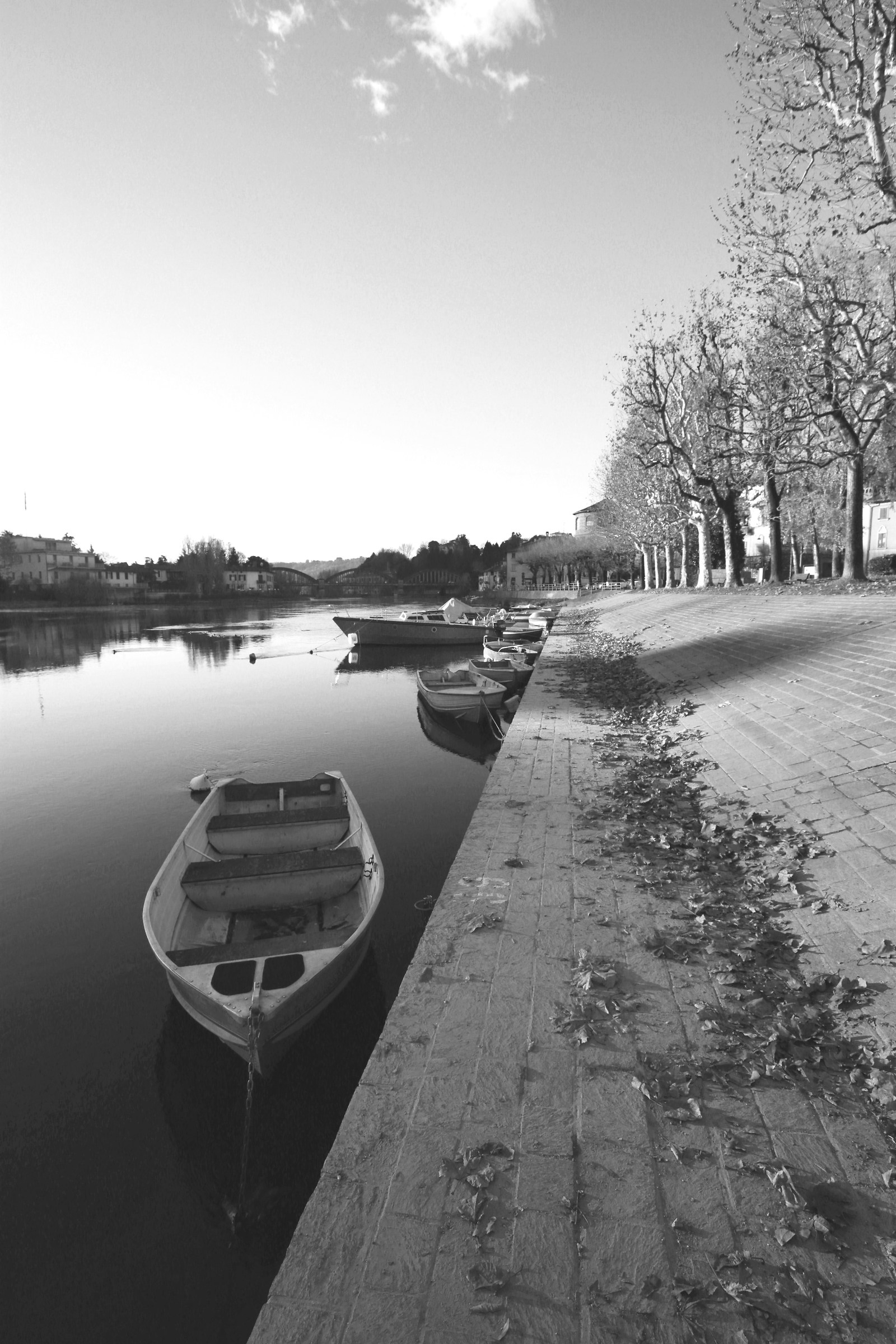 Brivio barche in Adda