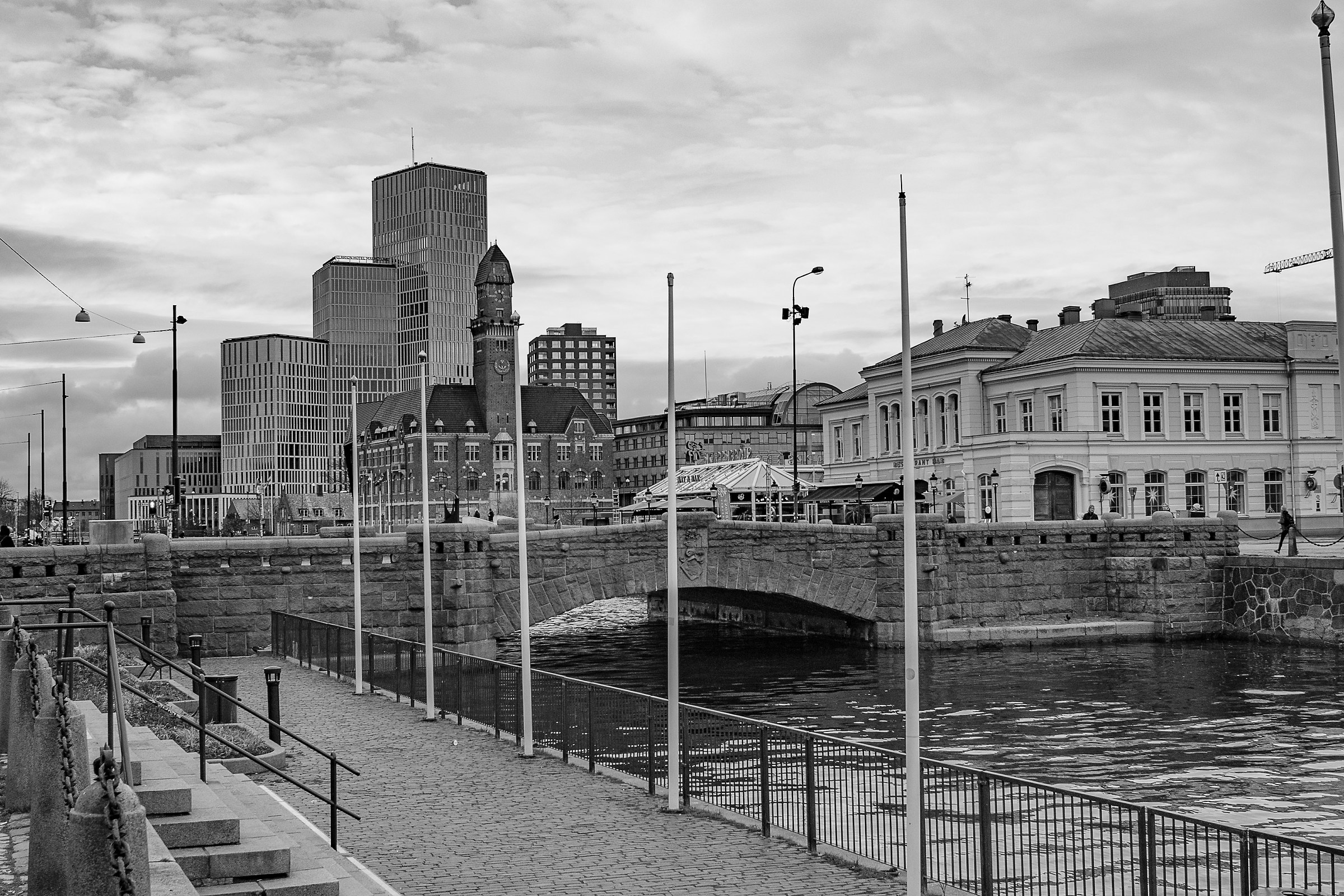 Malmo Central Station view - Svezia