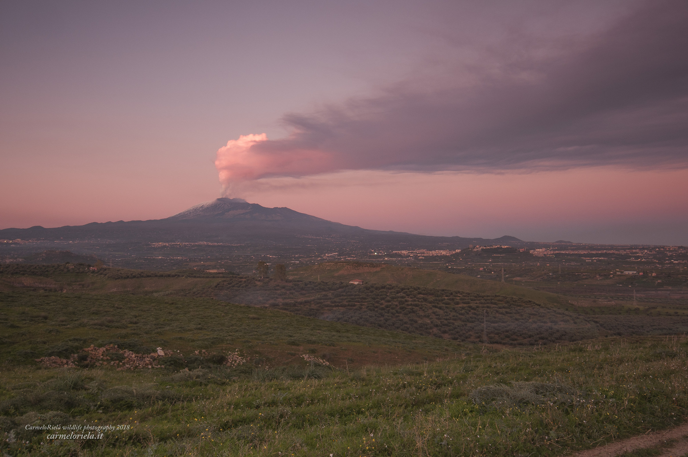 Eruption Etna 2018