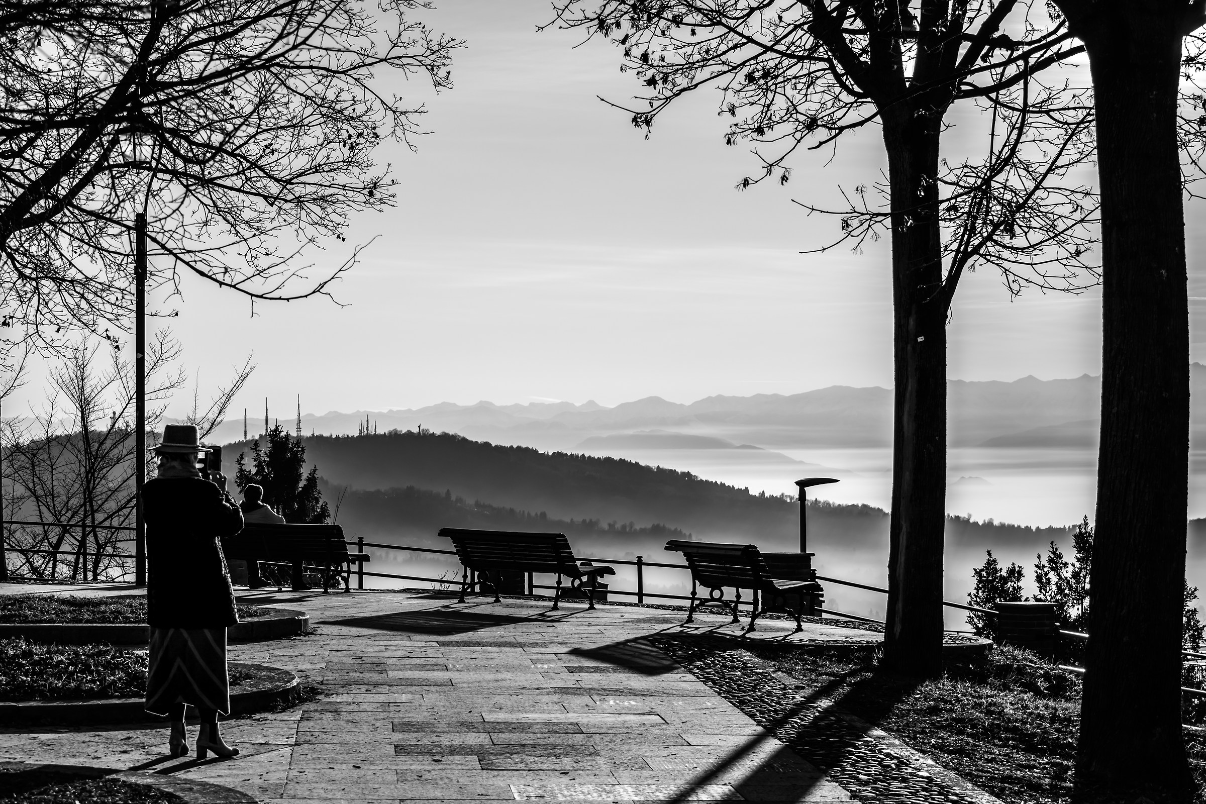 She also fascinated by the haze