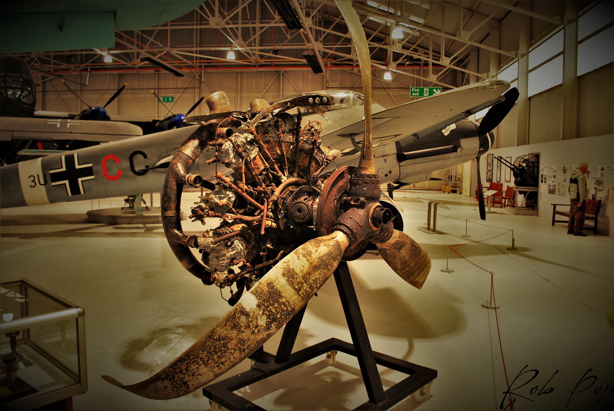 Vecchio motore, Museo della RAF
