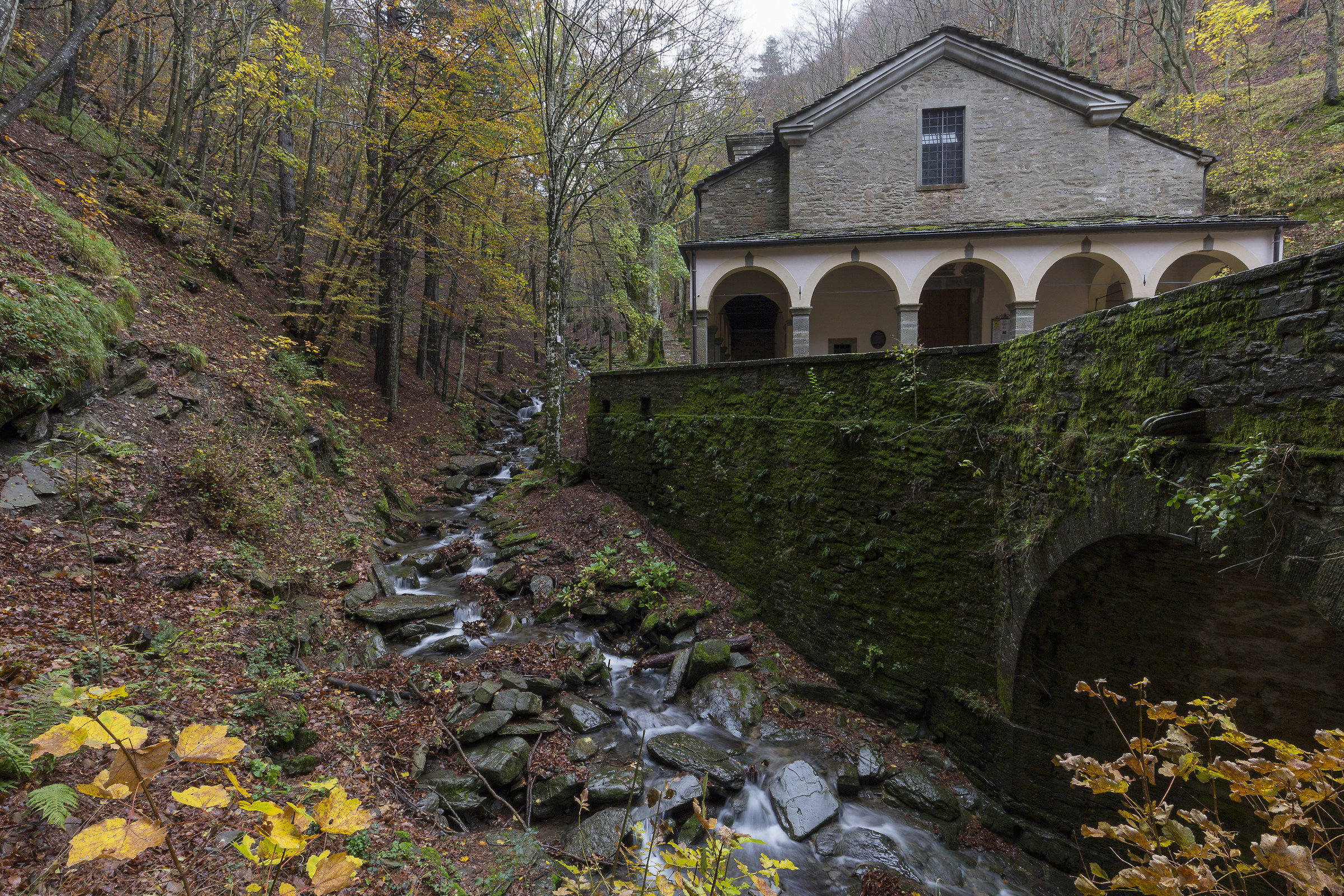 Madonna del Beech and Rio Baricello