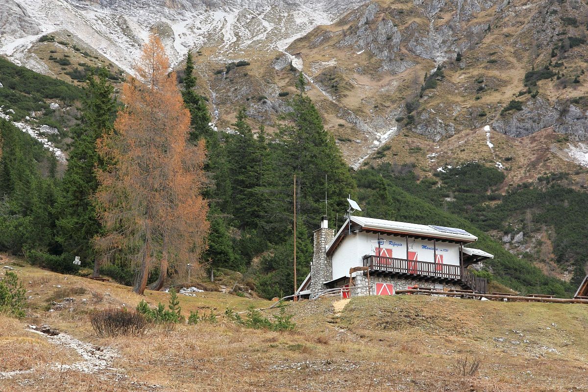 Il rifugio Maniago (mt.1730)