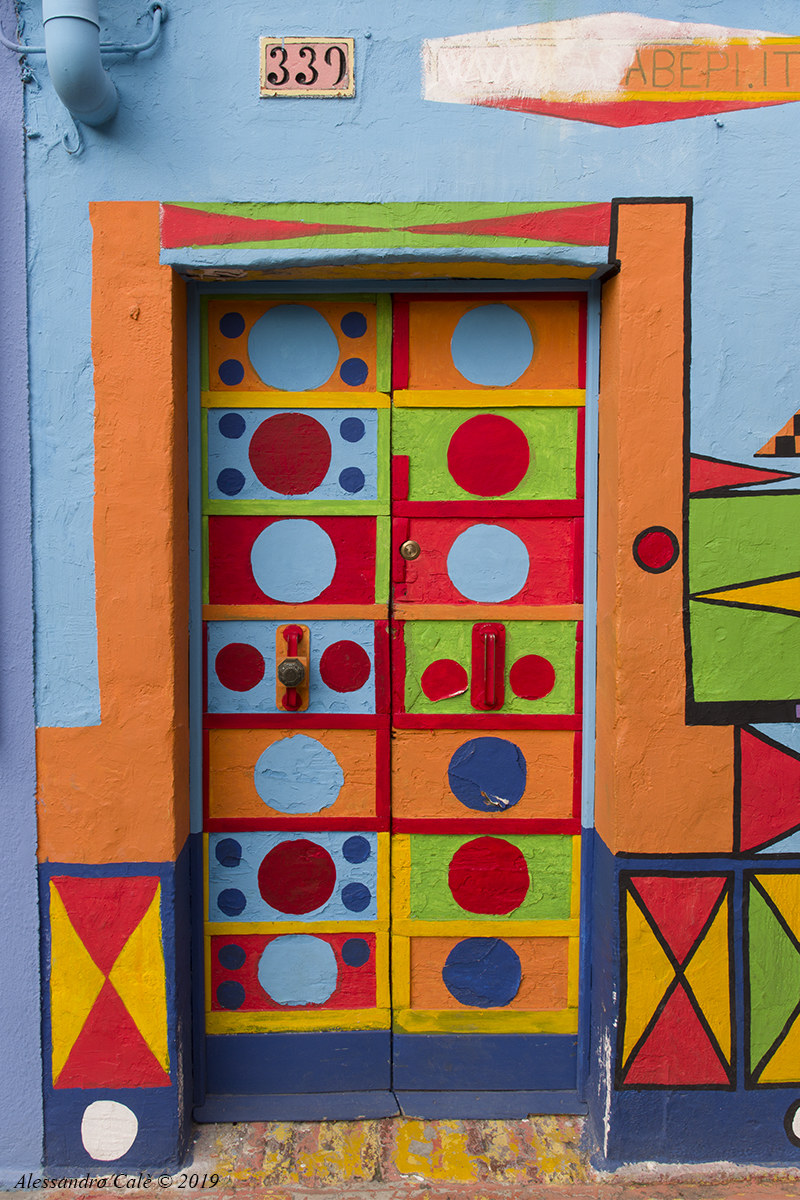 Burano la porta della casa di Bepi 6224