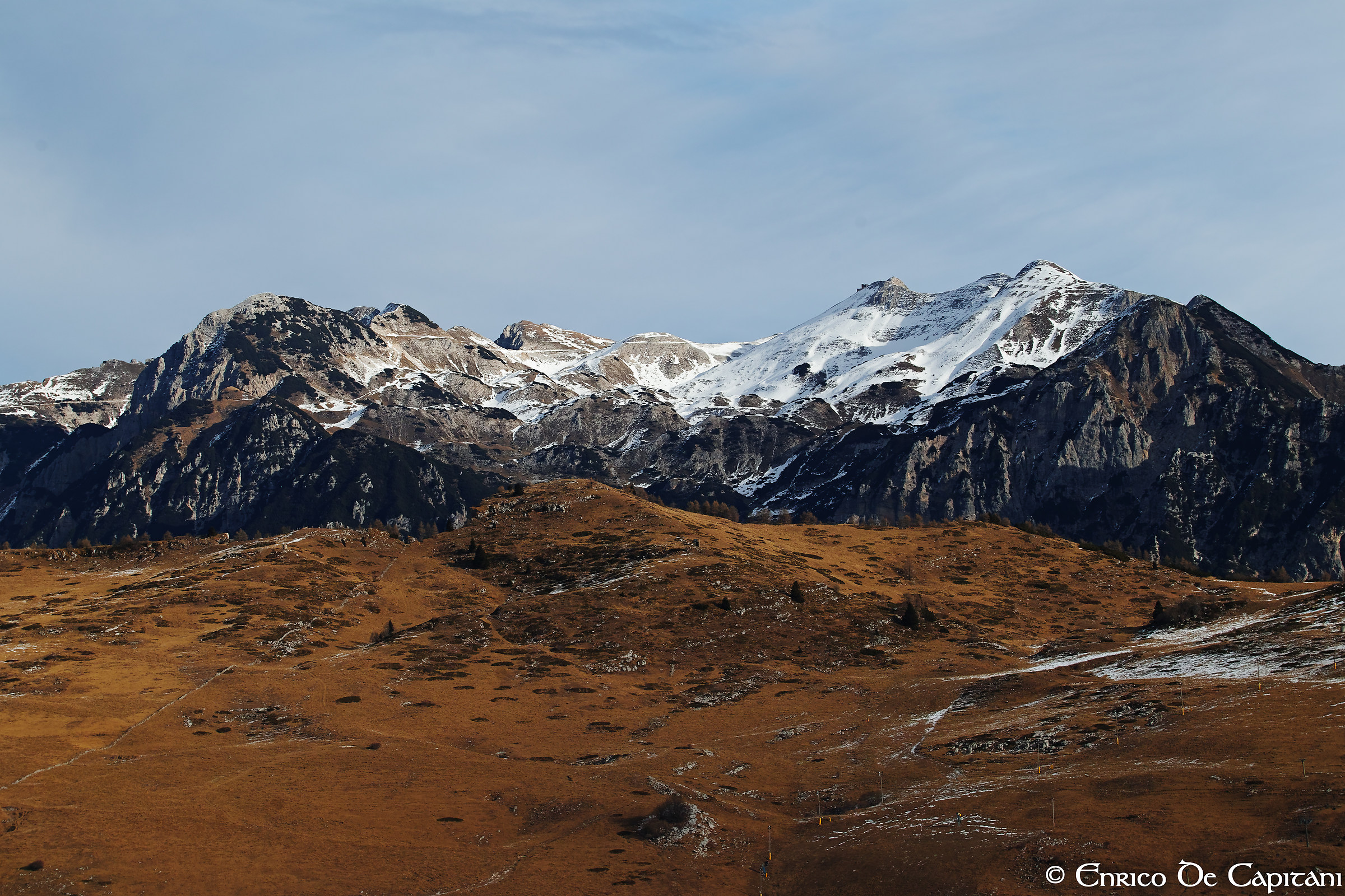 The Carega in a winter morning
