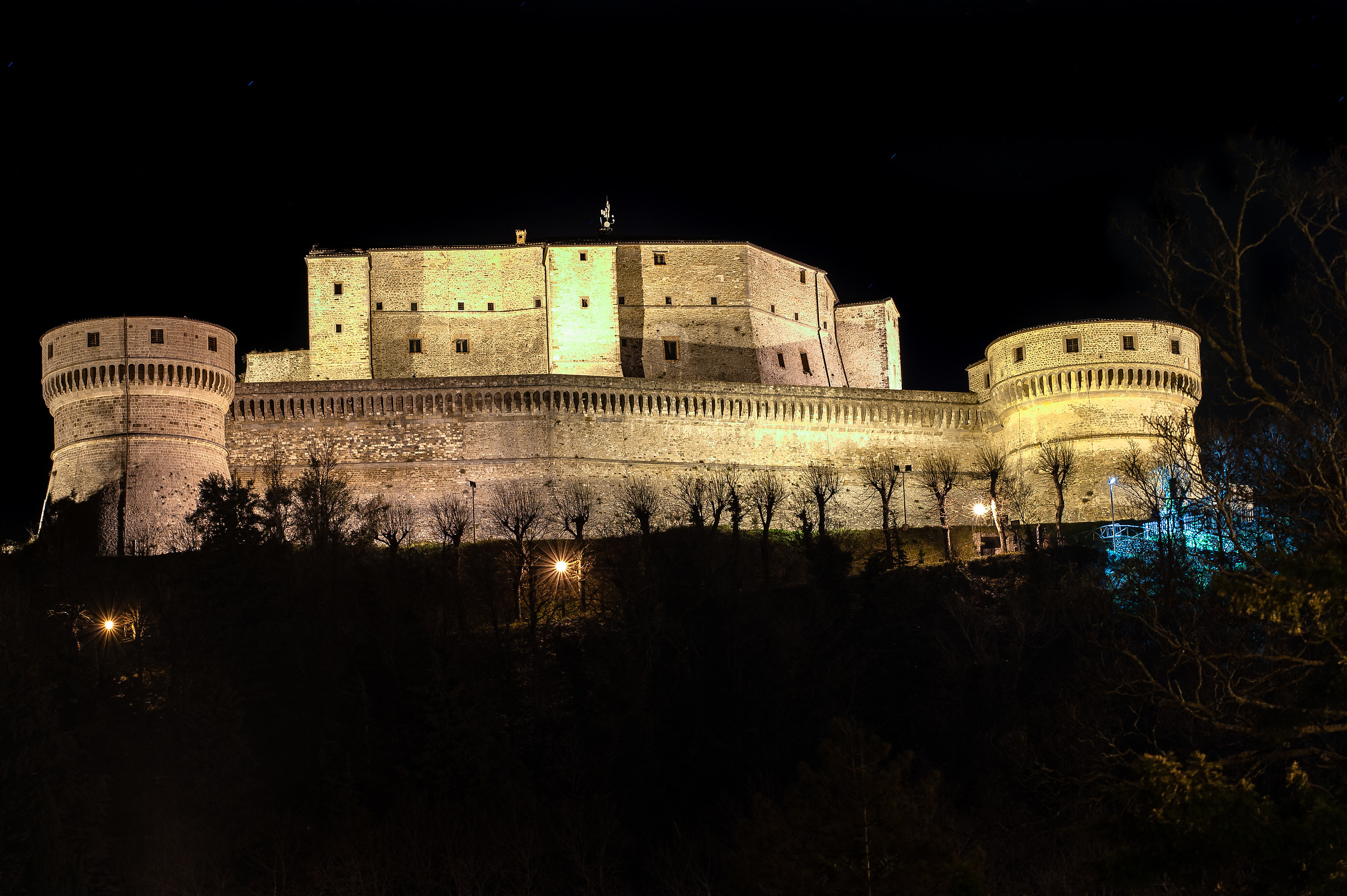 San Leo Fortress (Nocturne)