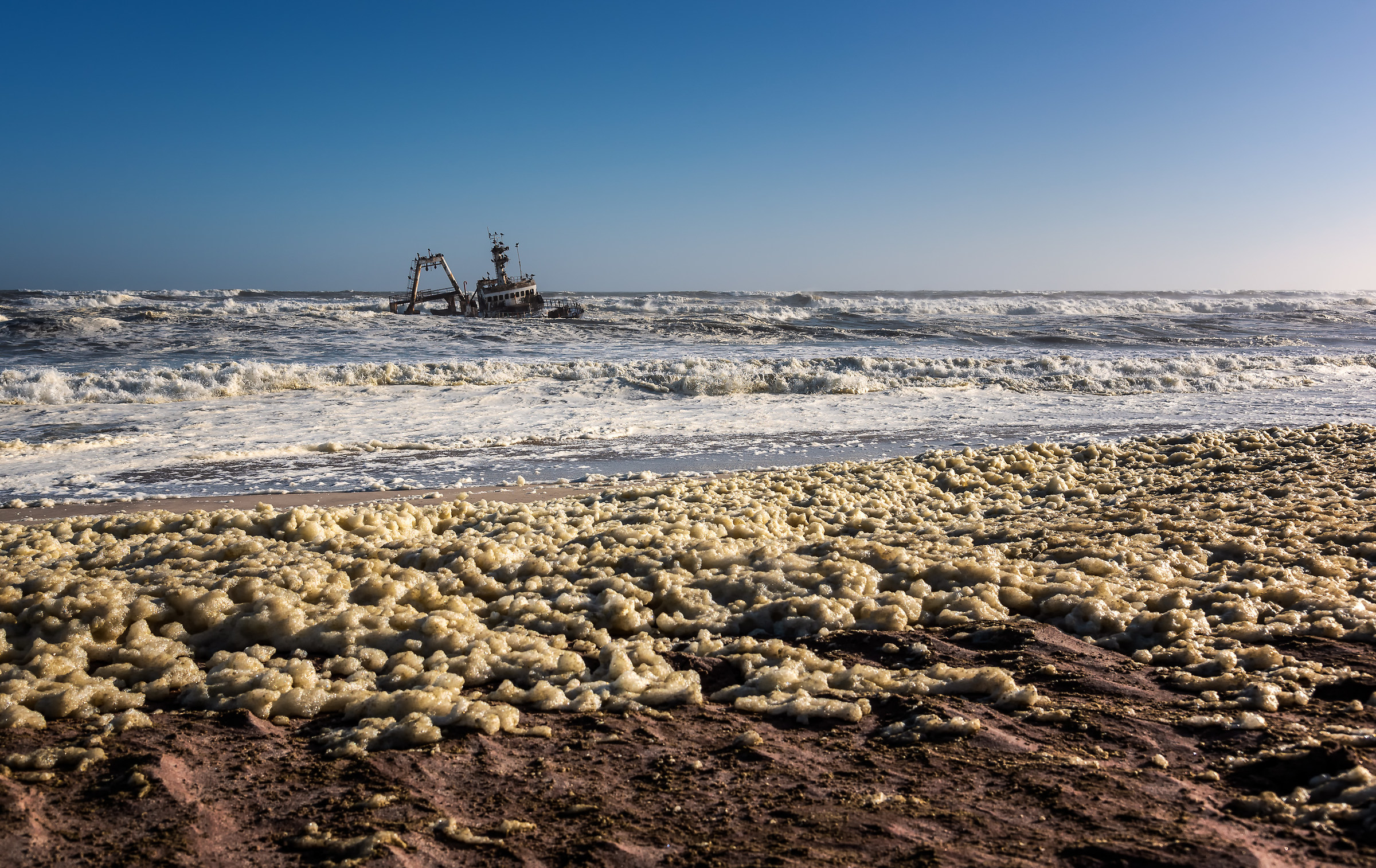 Un relitto nell'Oceano