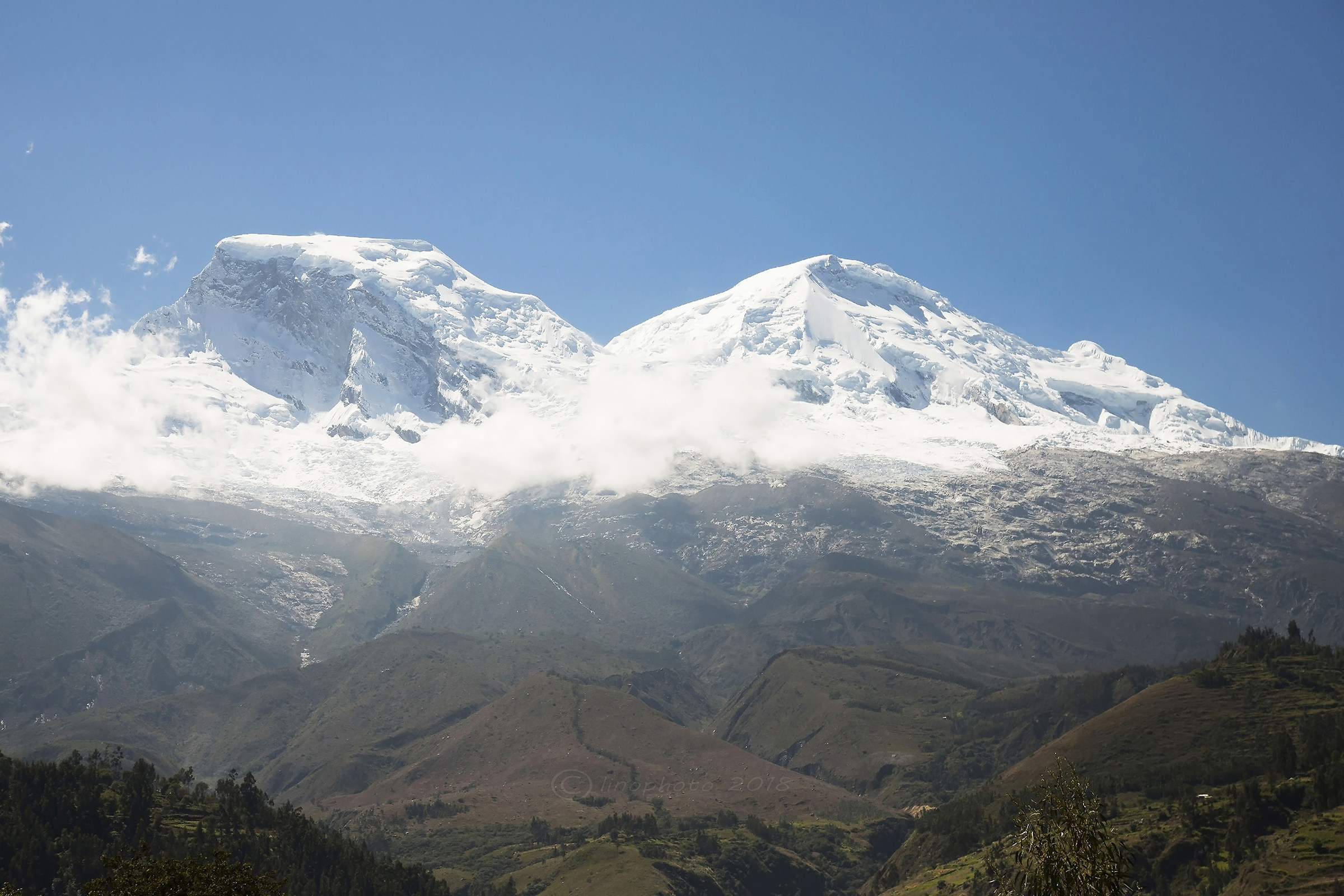 Towards the Huascaran