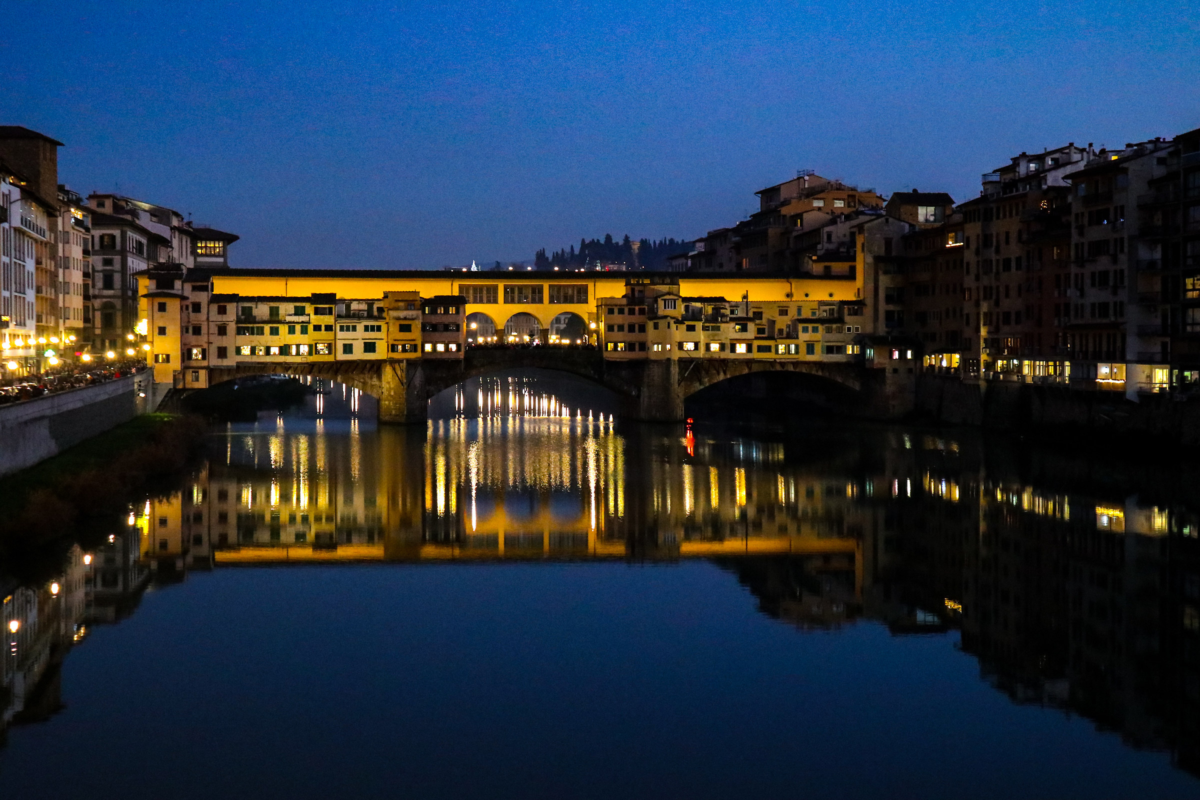 Ponte Vecchio di sera
