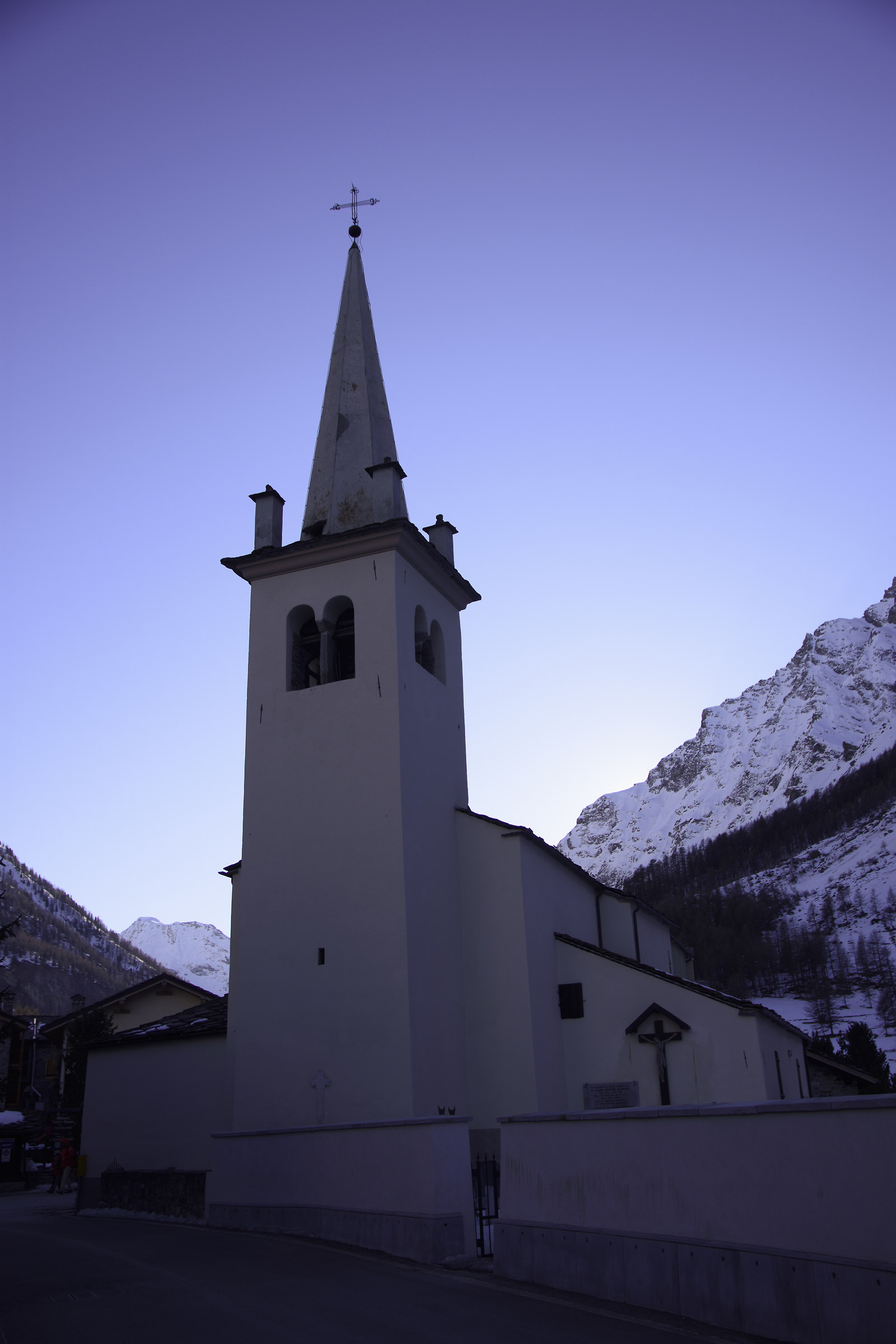 Sunset at Notre Dame Rhemes