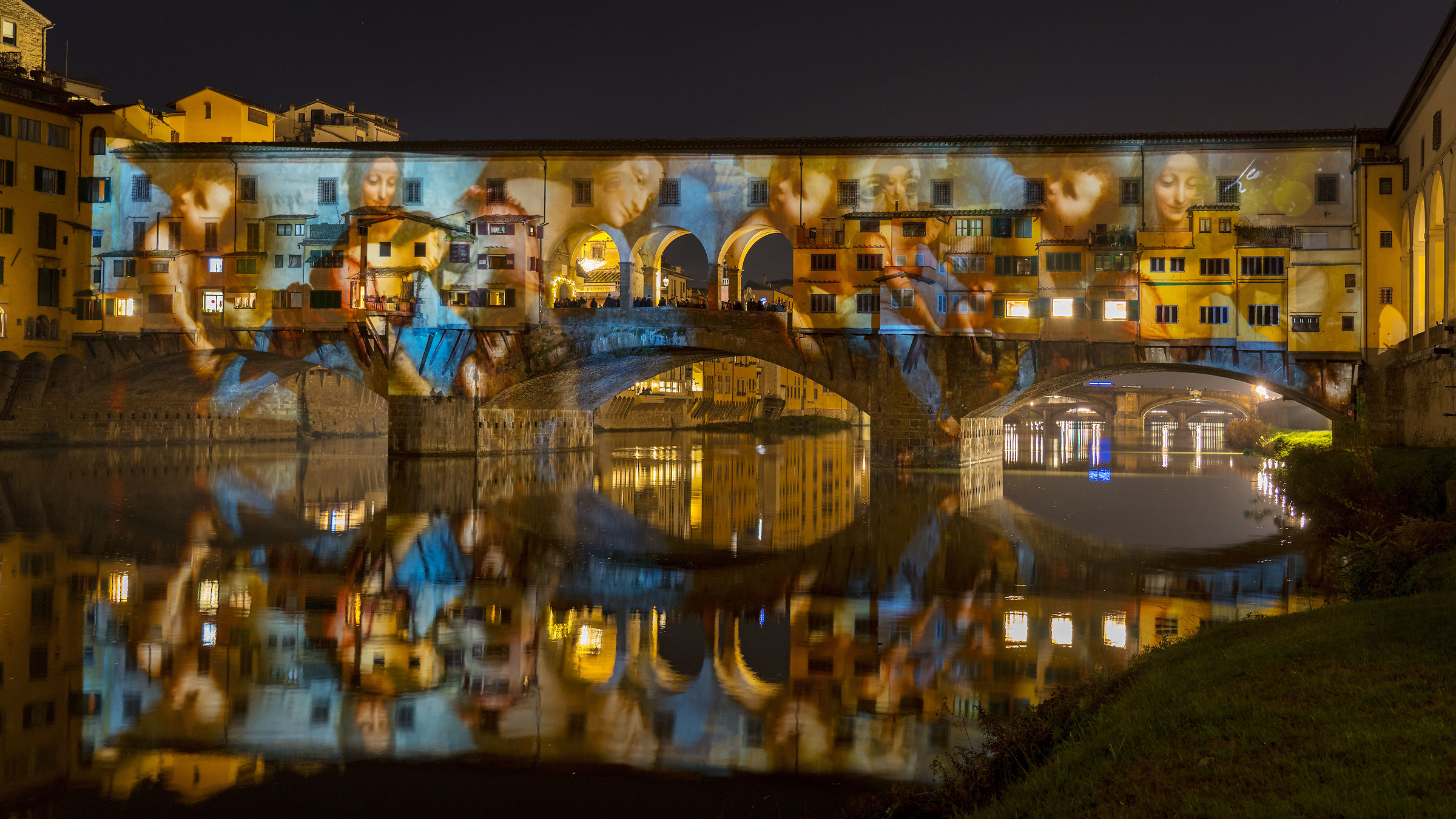 Unusual appearance of Old bridge