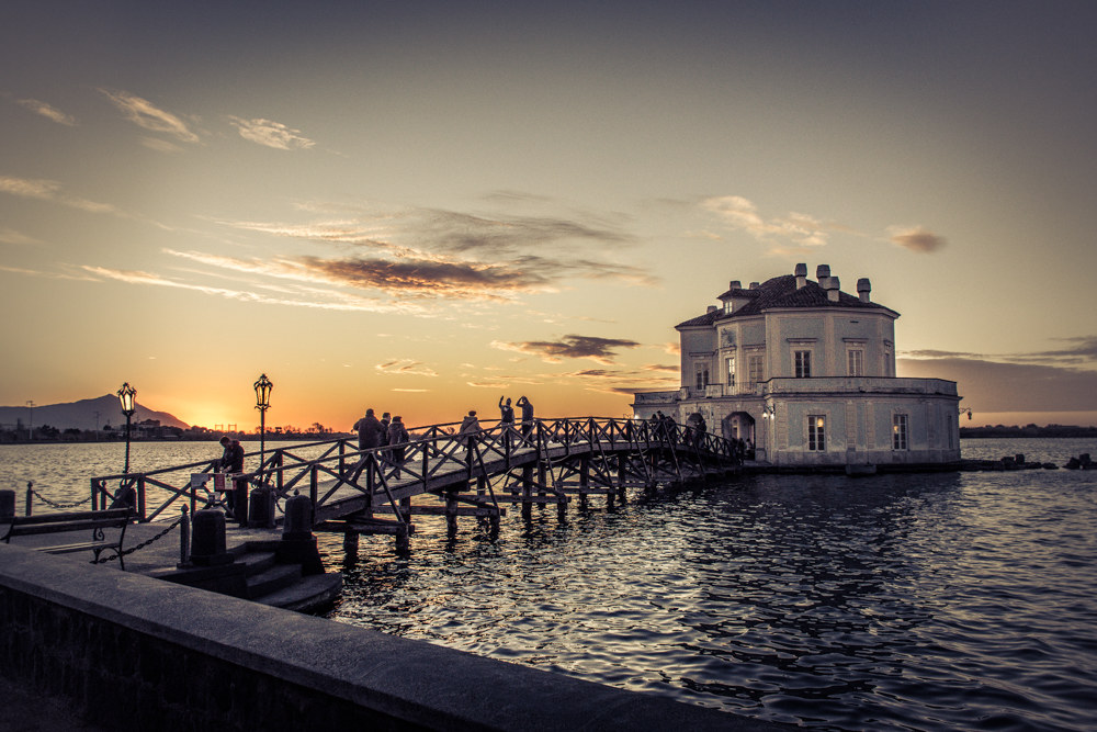 A jump to the Casina Vanvitelliana-Bacoli