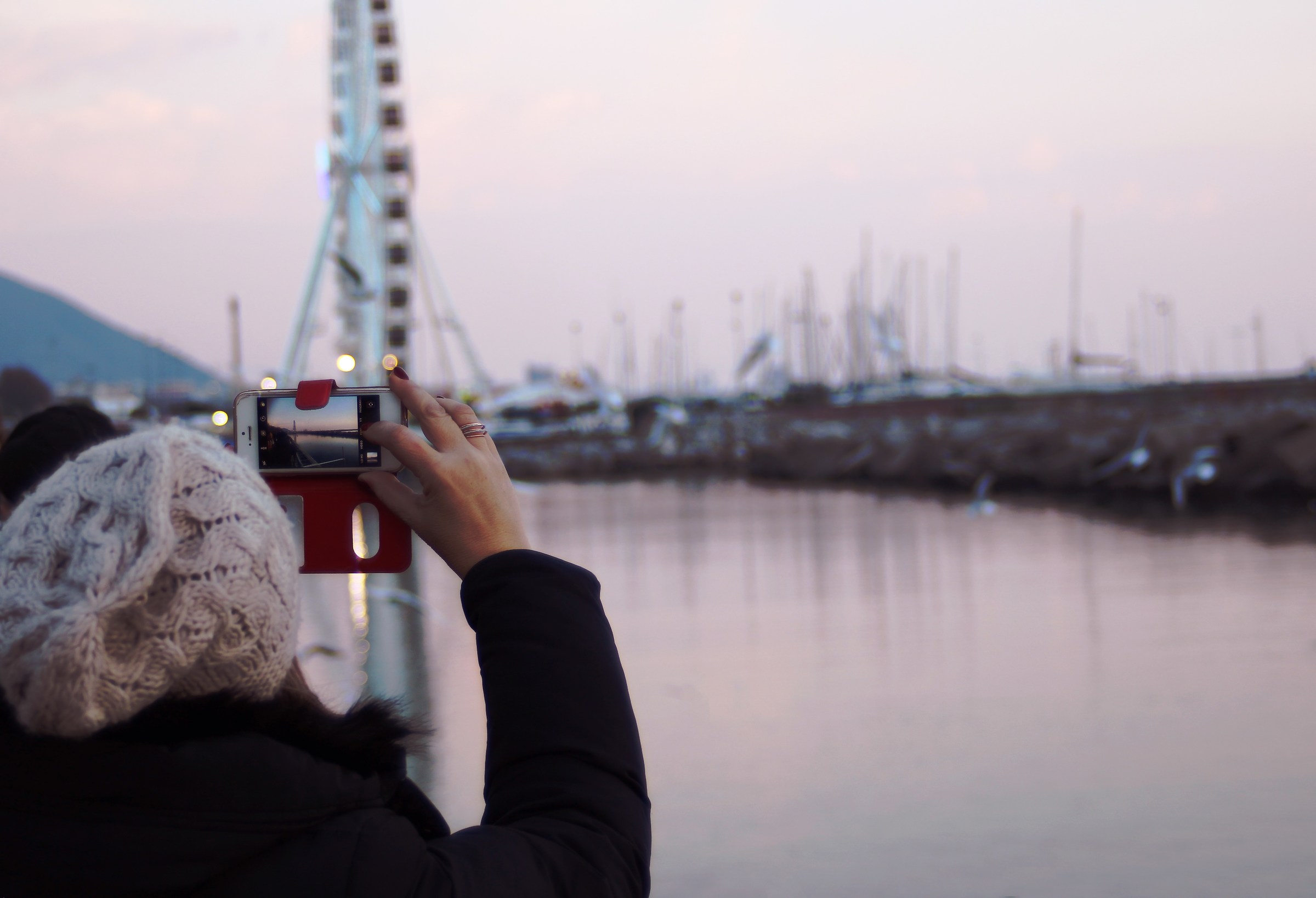 Photographing the wheel