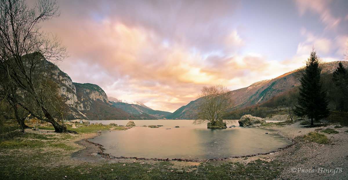 Tramonto al Lago di Molveno